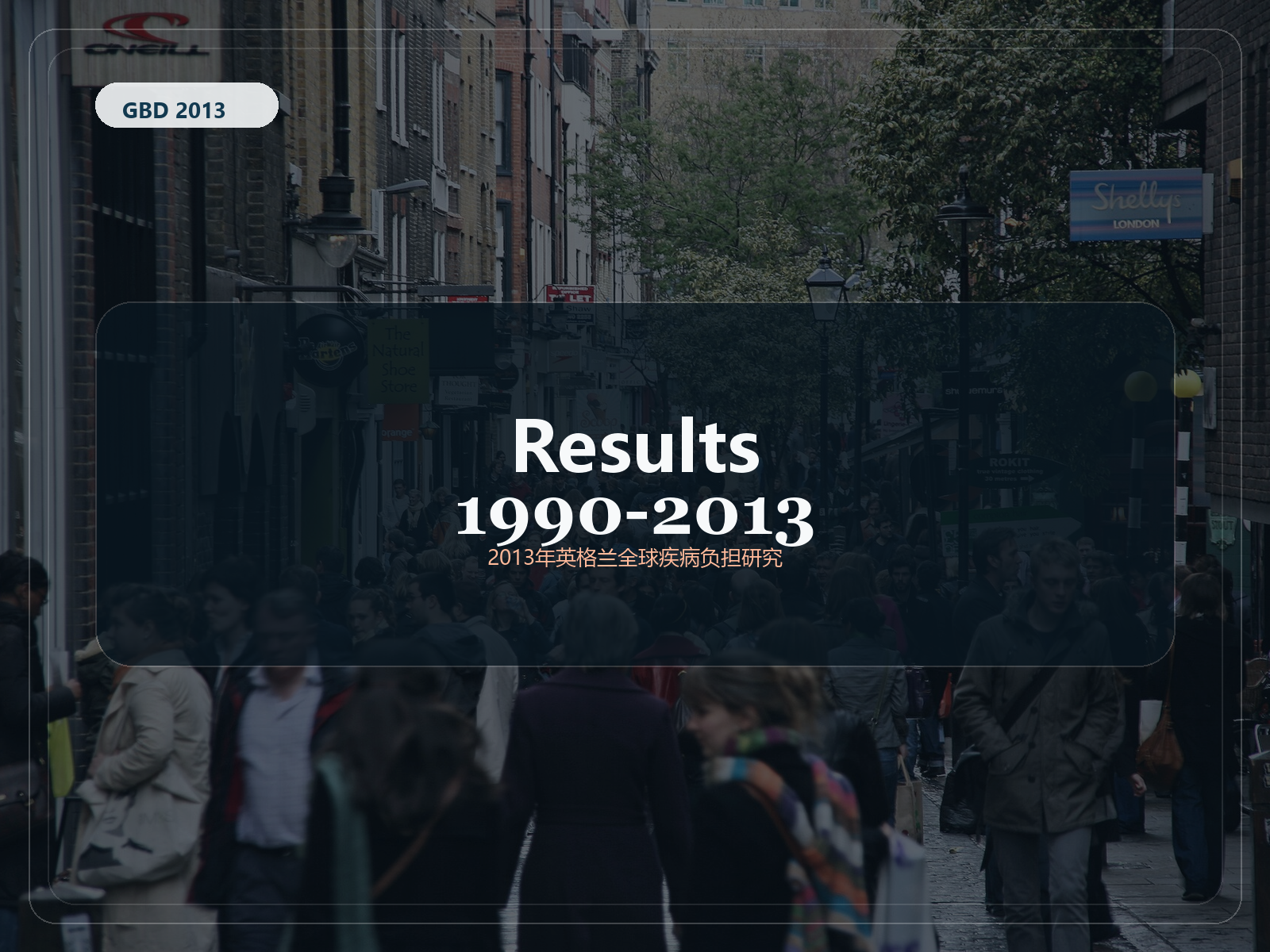 英国-英格兰 2013 年全球疾病负担研究 结果 1990-2013