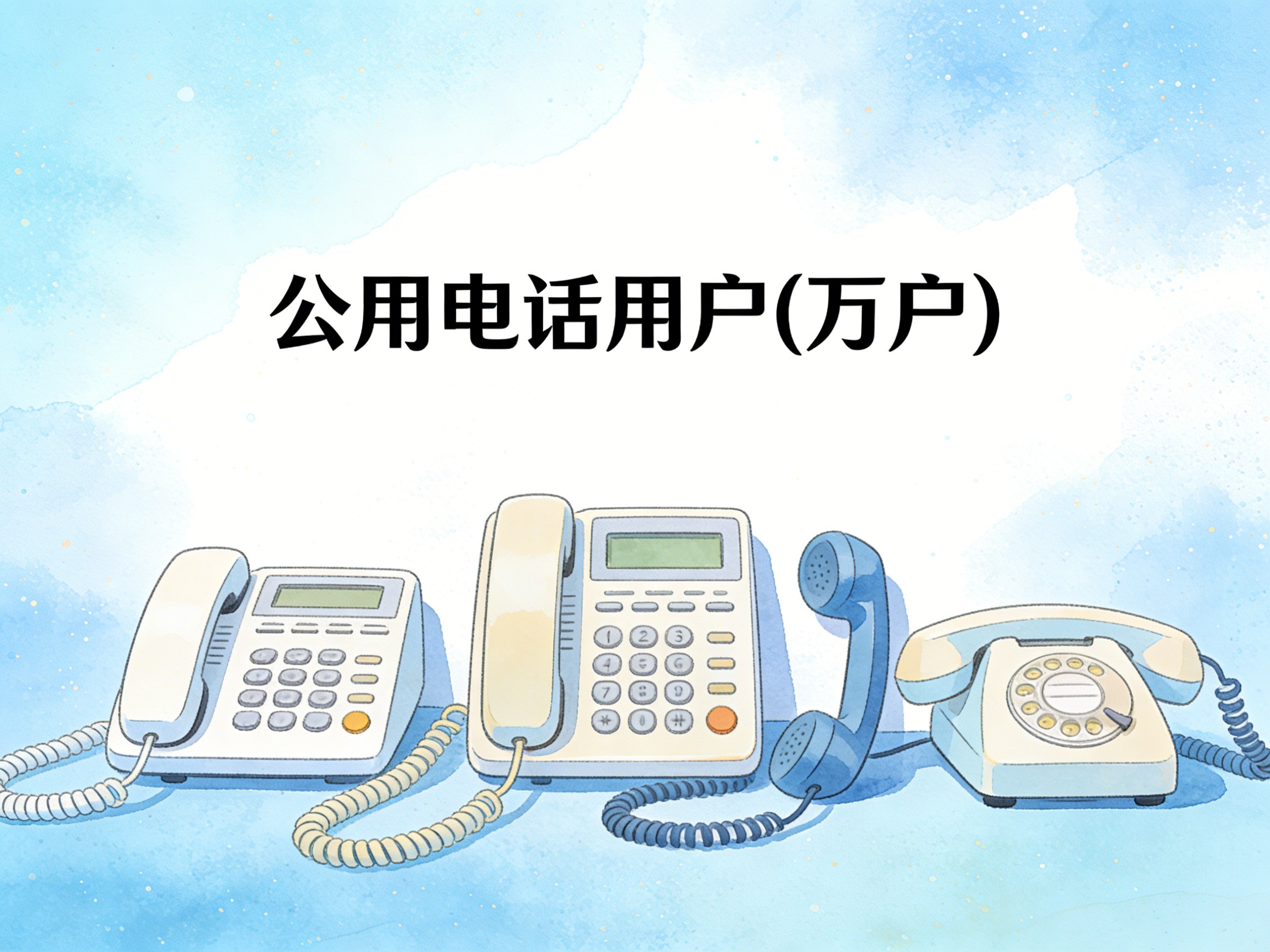 2001-2017年中国公用电话用户数据集