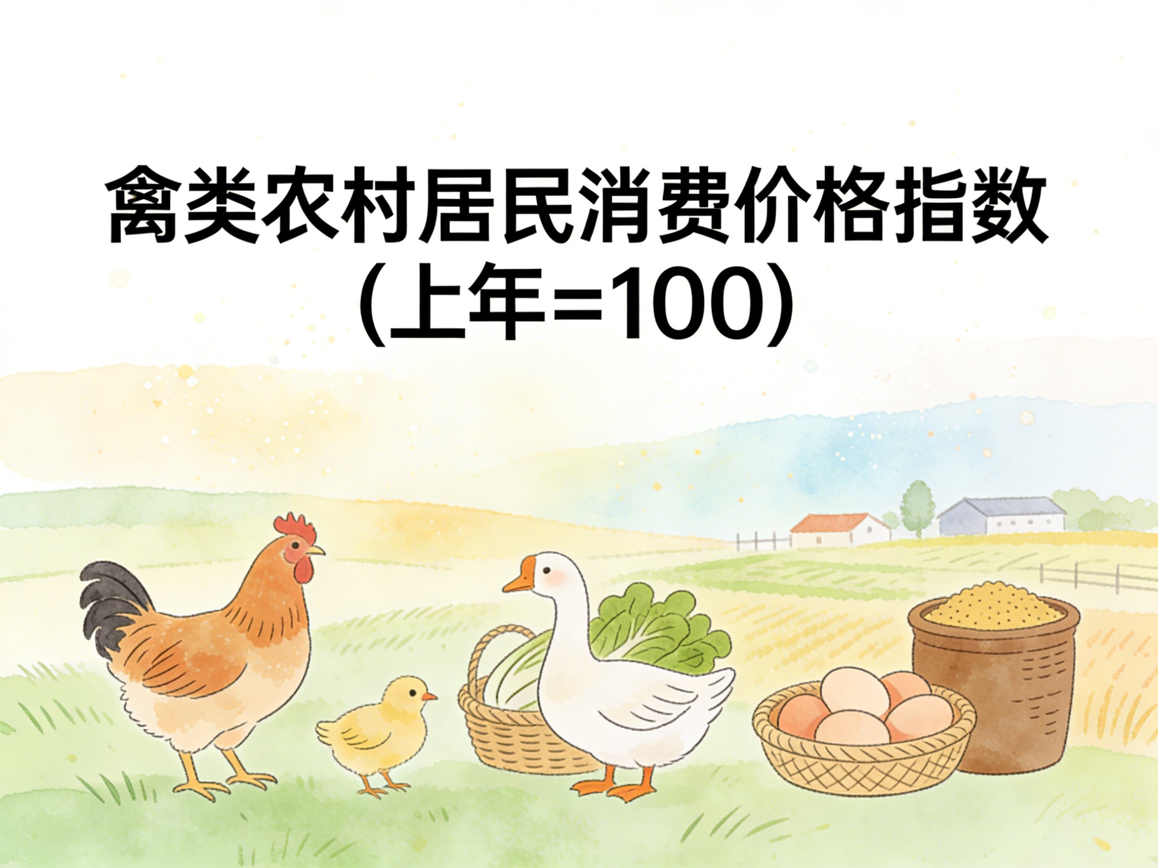 2001-2016年中国禽类农村居民消费价格指数数据集