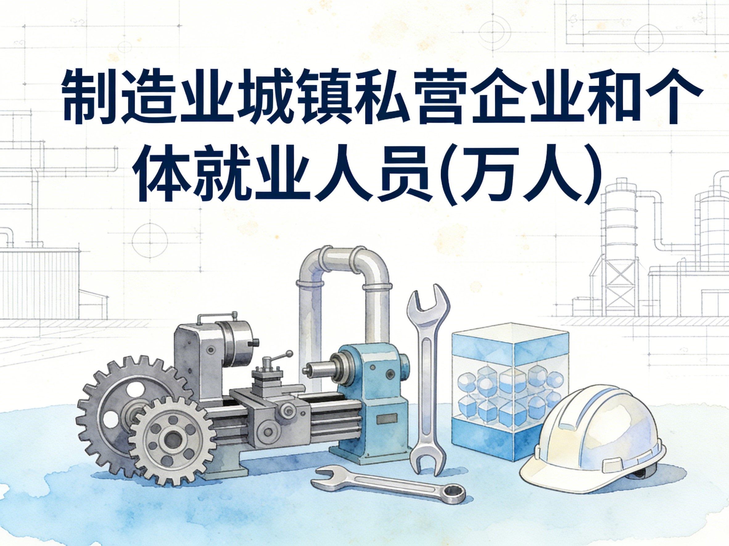 2004-2019年中国制造业城镇私营企业和个体就业人员数据集