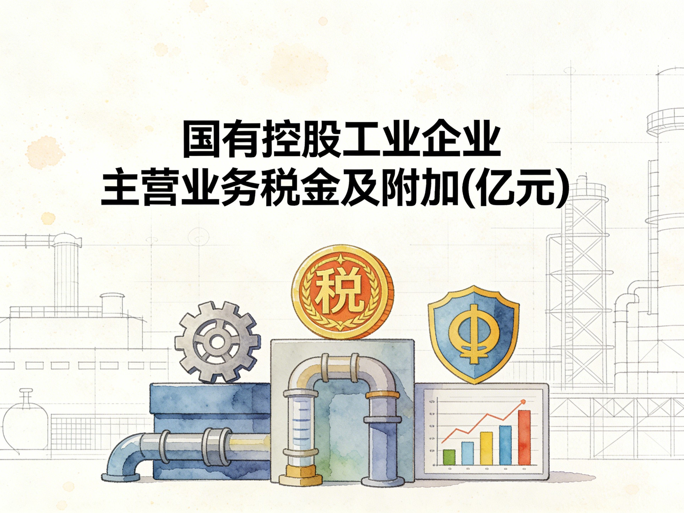 1999-2014年中国国有控股工业企业主营业务税金及附加数据集