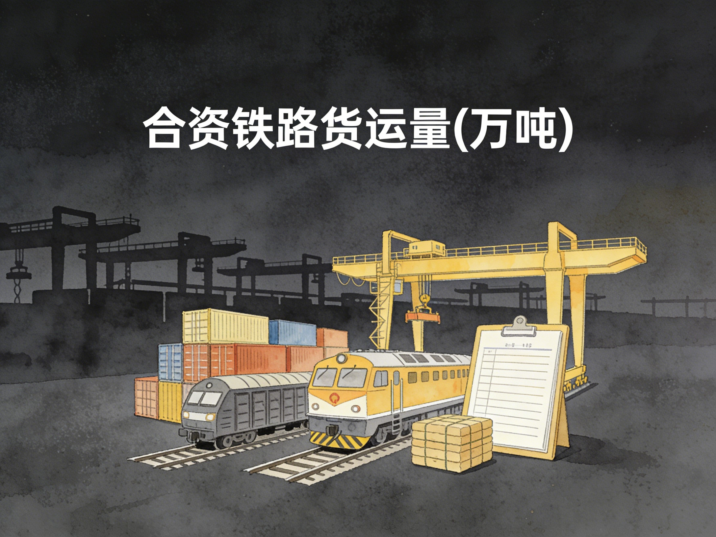 1999-2014年中国合资铁路货运量数据集