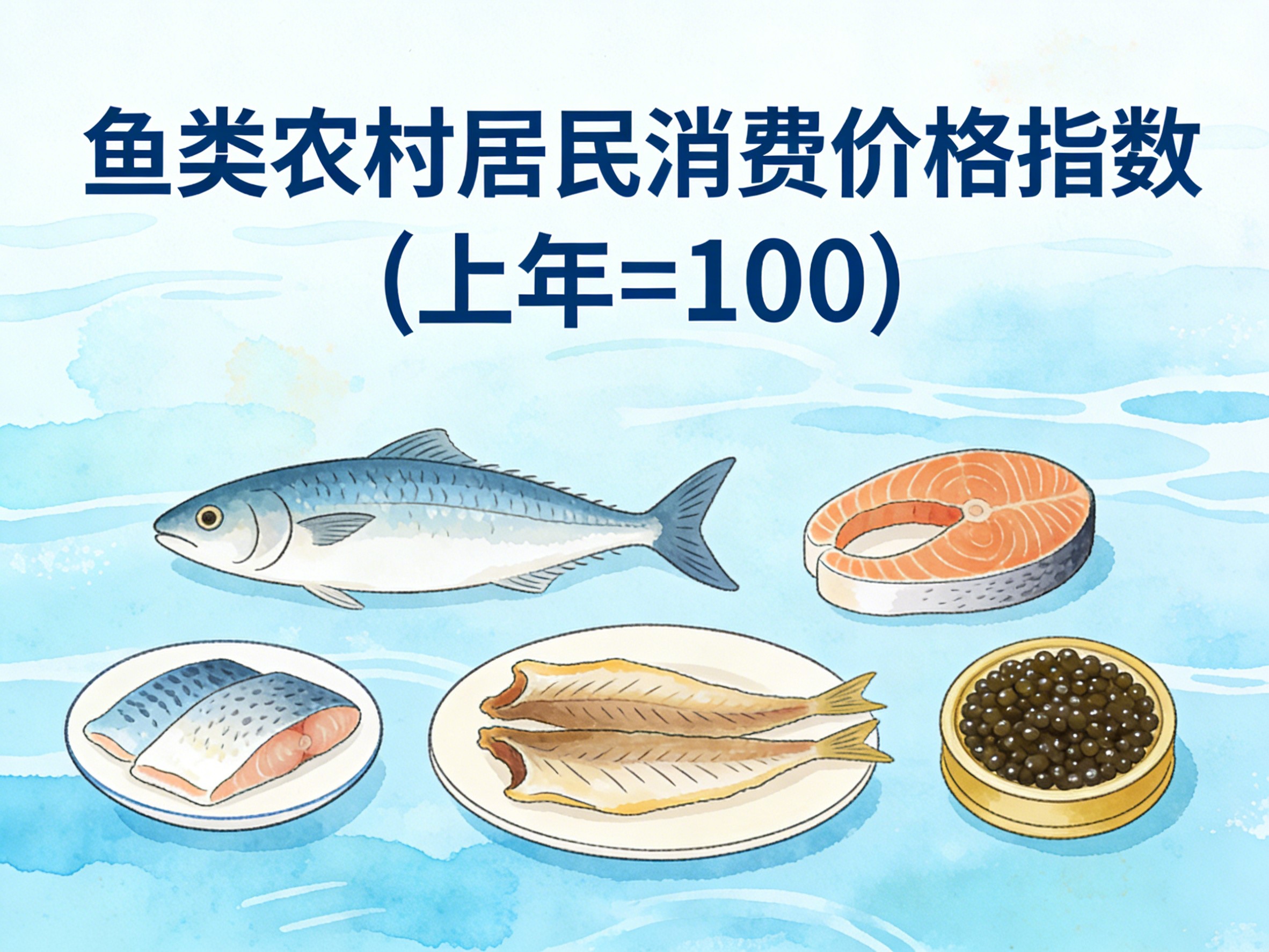 2001-2015年中国鱼类农村居民消费价格指数数据集