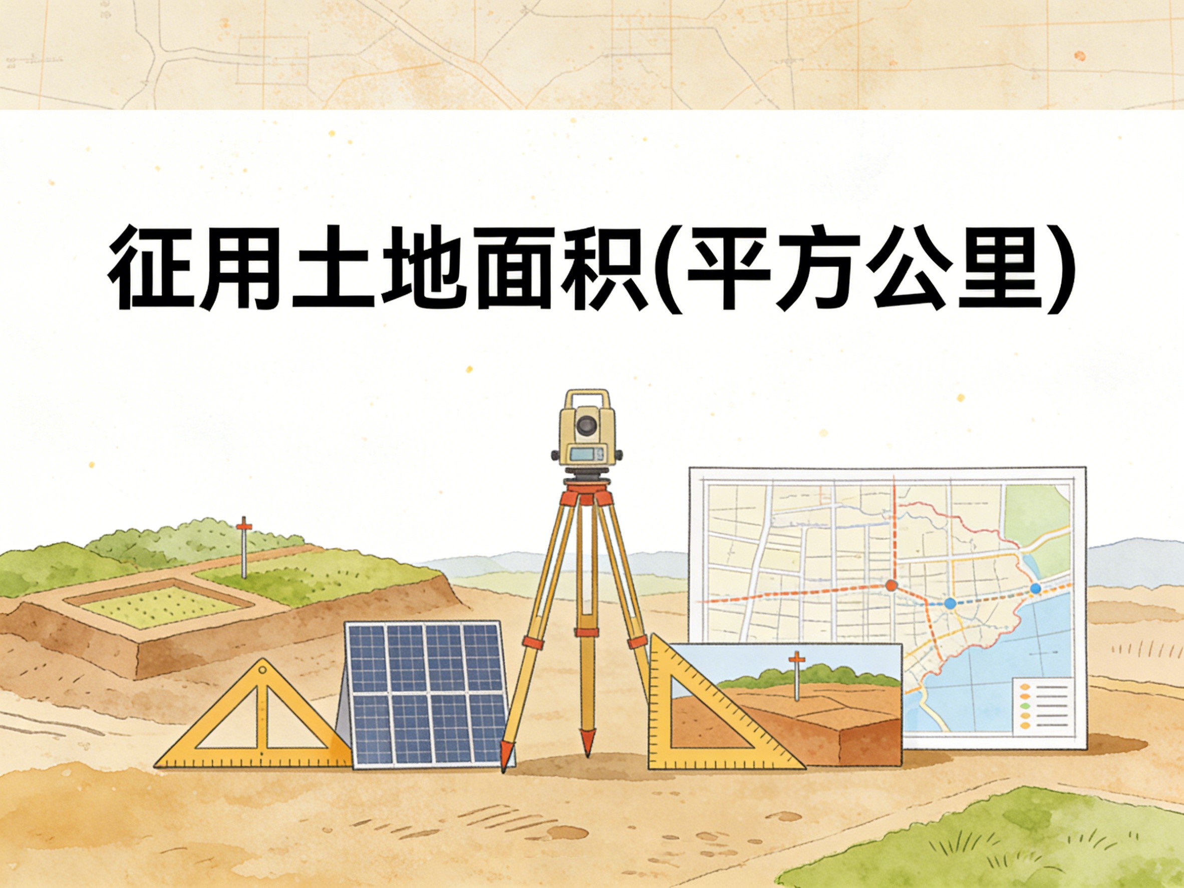 2004-2018年中国征用土地面积数据集