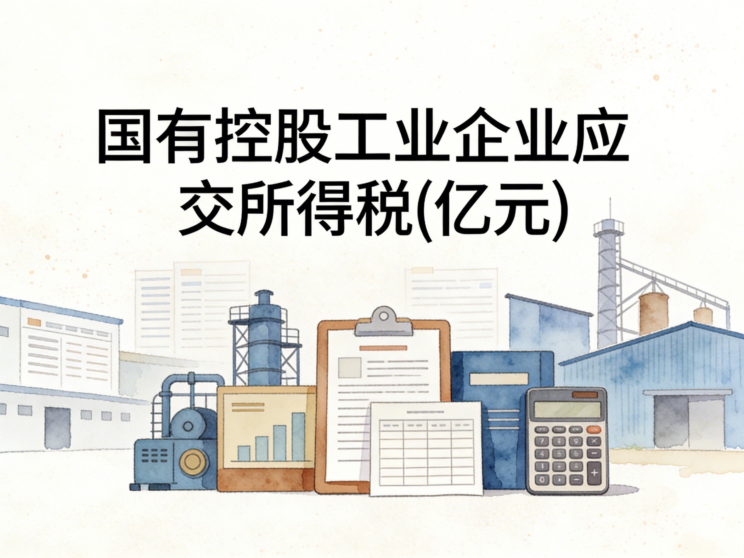 2000-2014年中国国有控股工业企业应交所得税数据集
