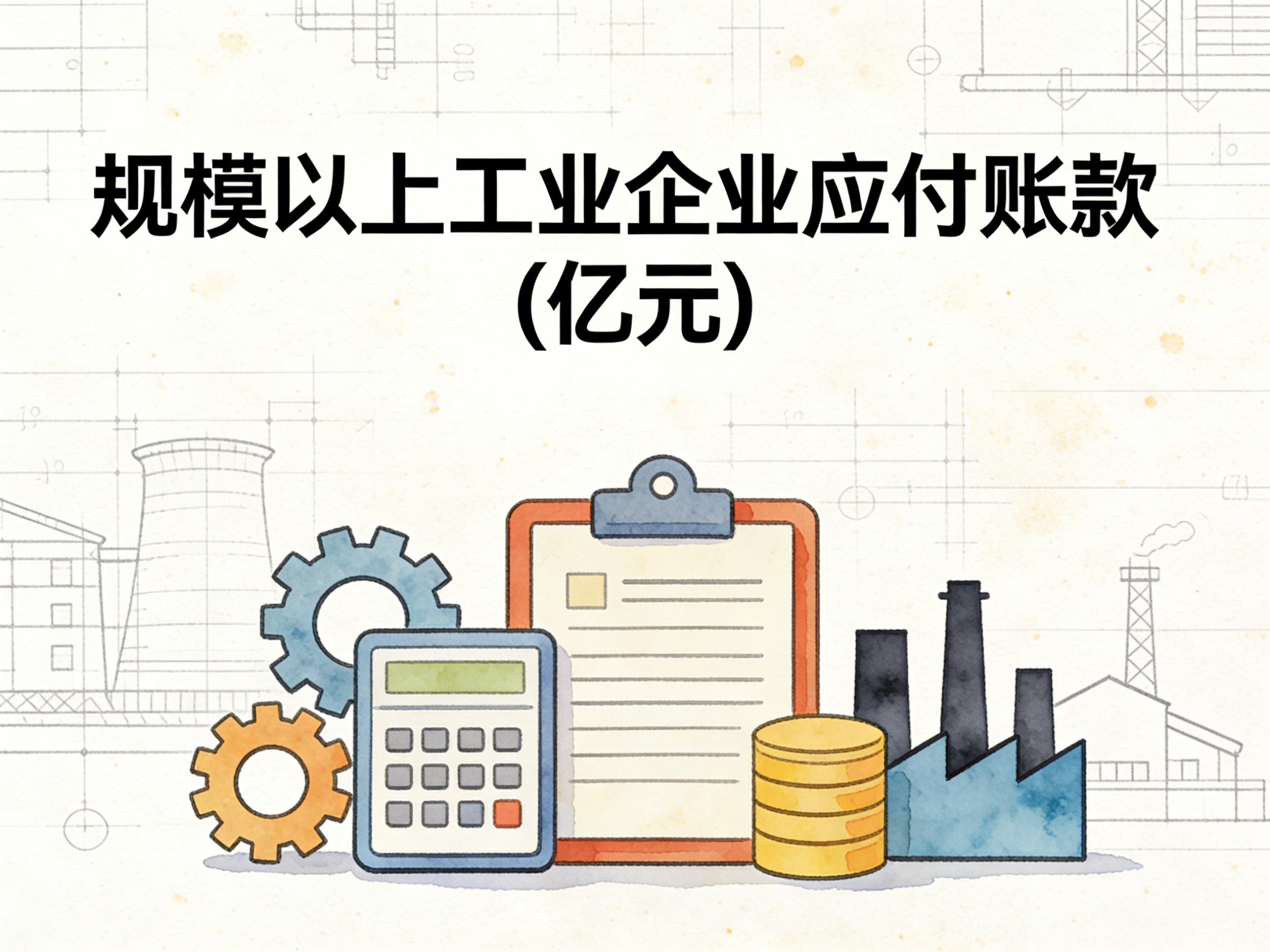 2003-2017年中国规模以上工业企业应付账款数据集