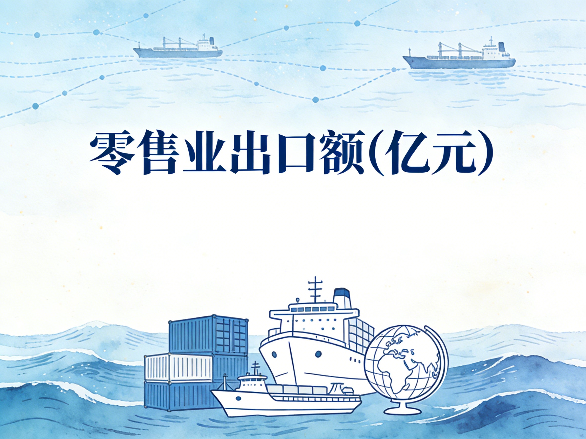 2009-2023年中国零售业出口额数据集