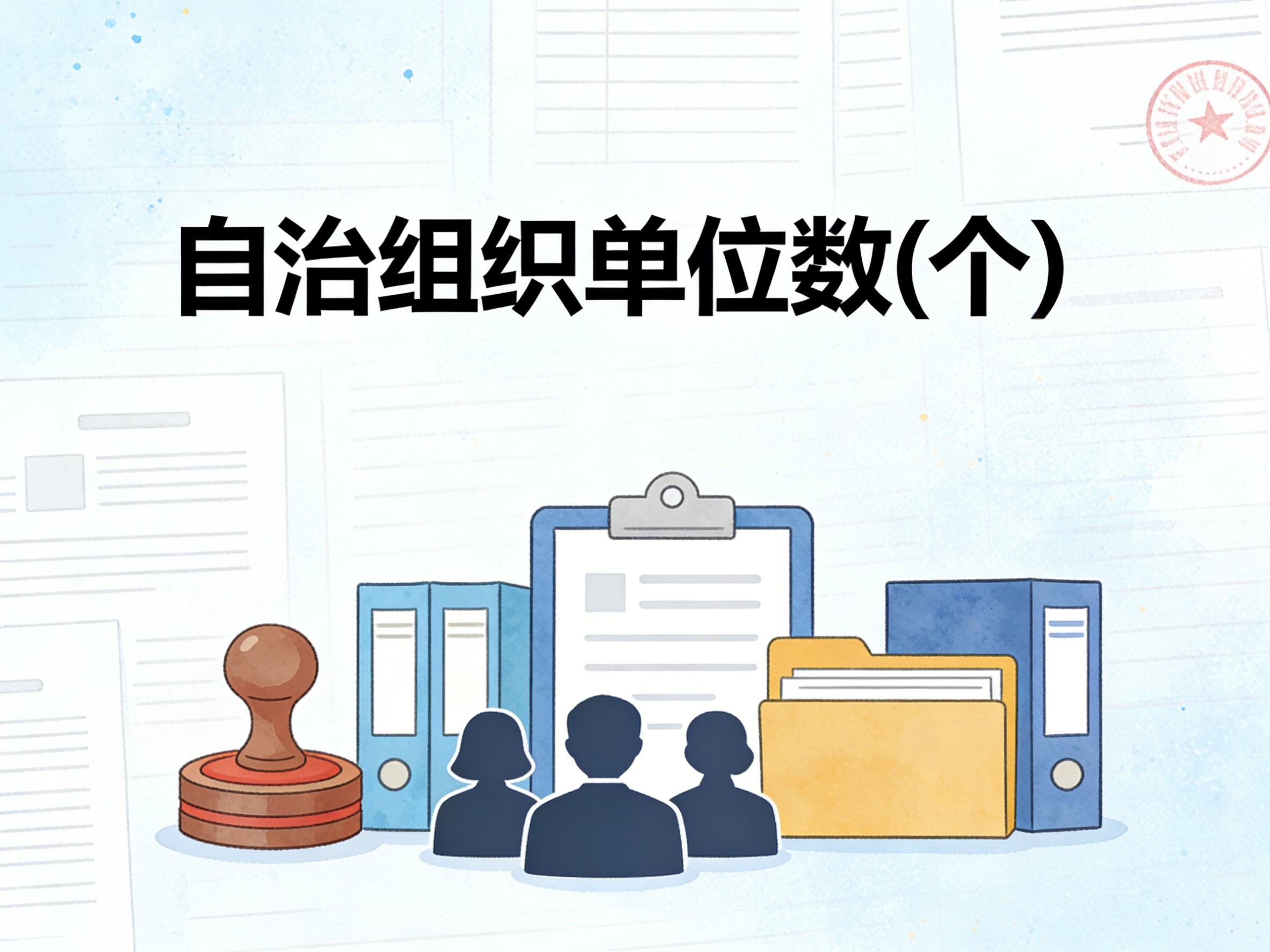 2008-2022年中国自治组织单位数数据集