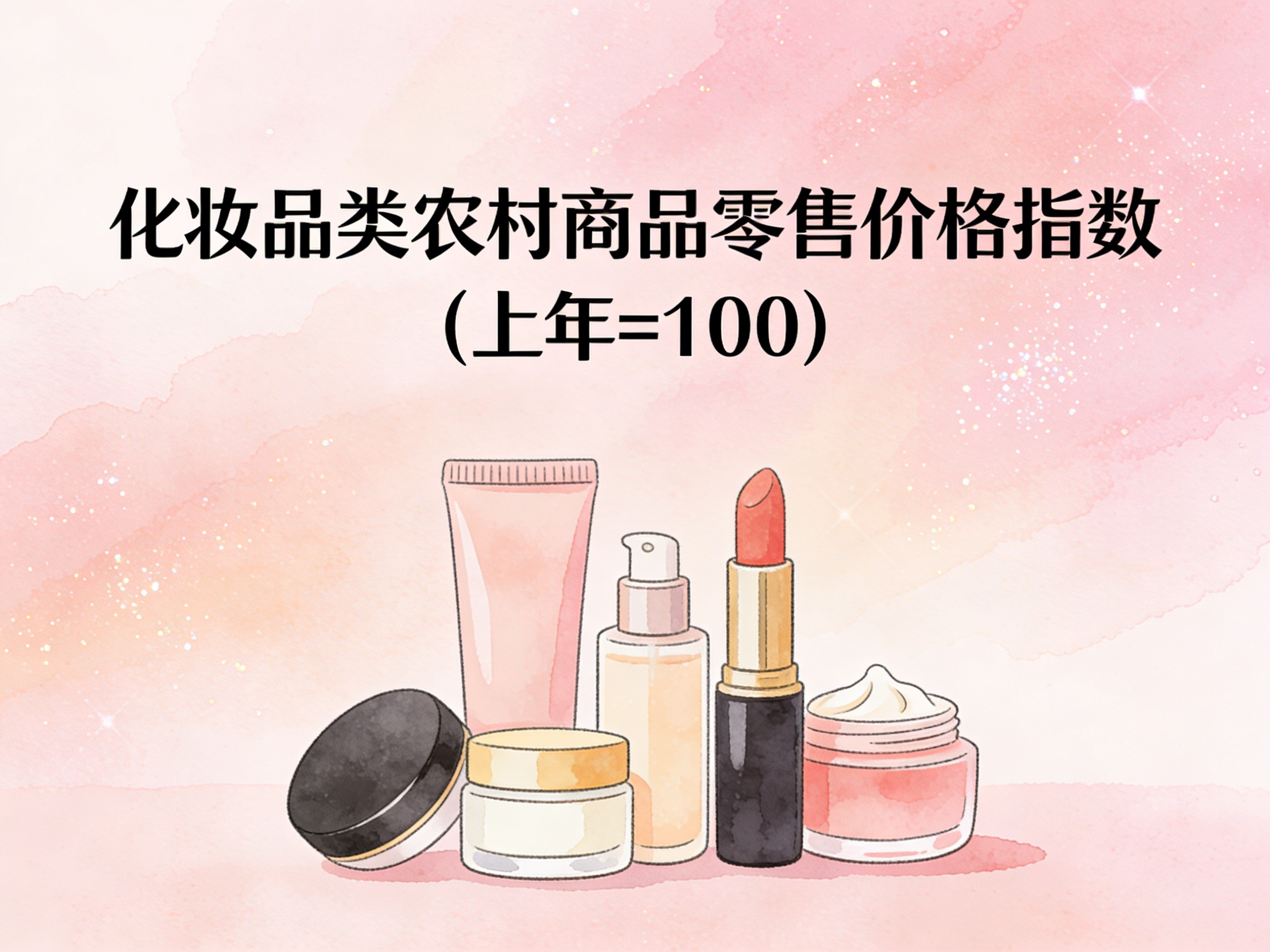 2003-2016年中国化妆品类农村商品零售价格指数数据集