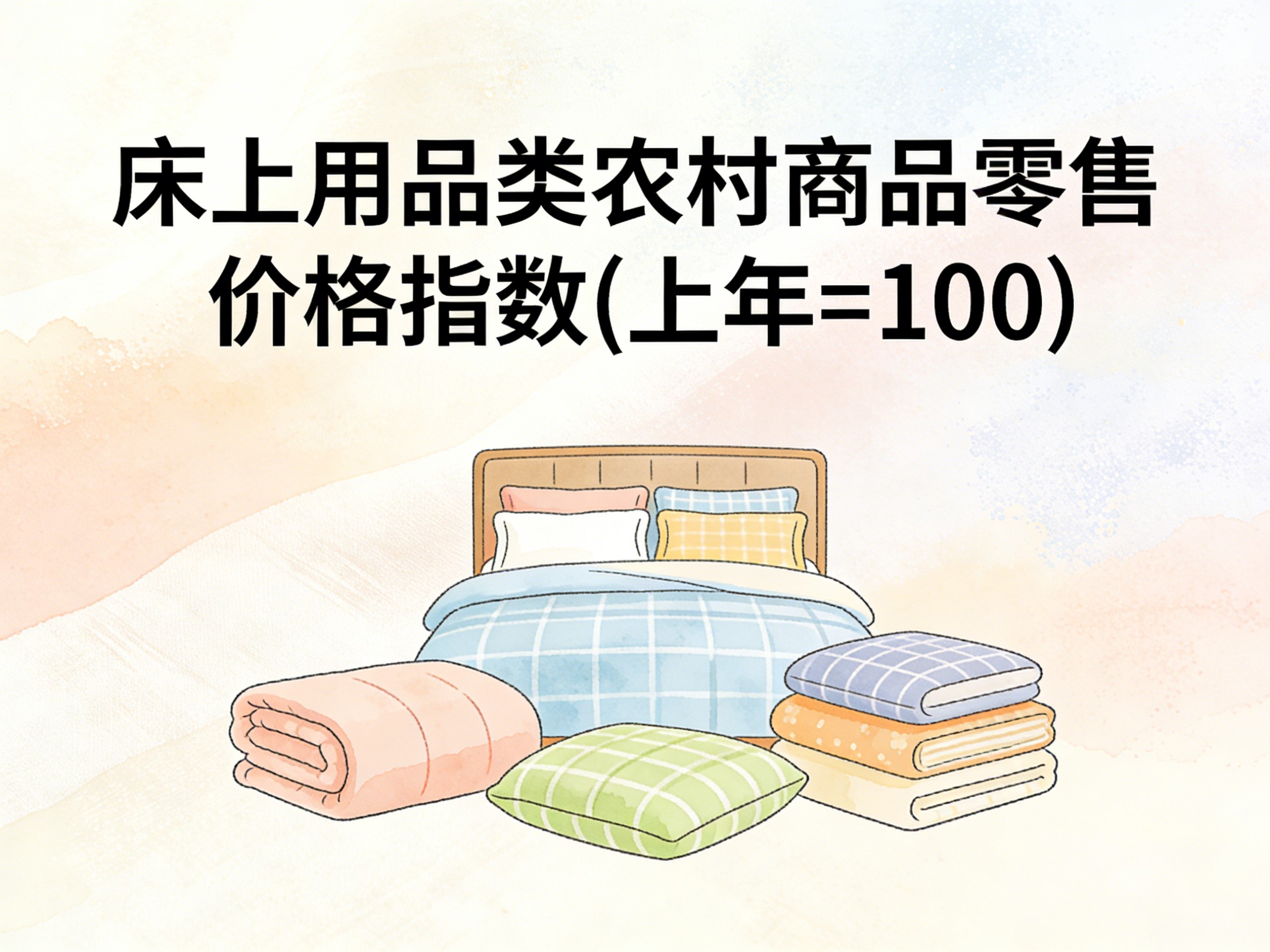 2003-2016年中国床上用品类农村商品零售价格指数数据集