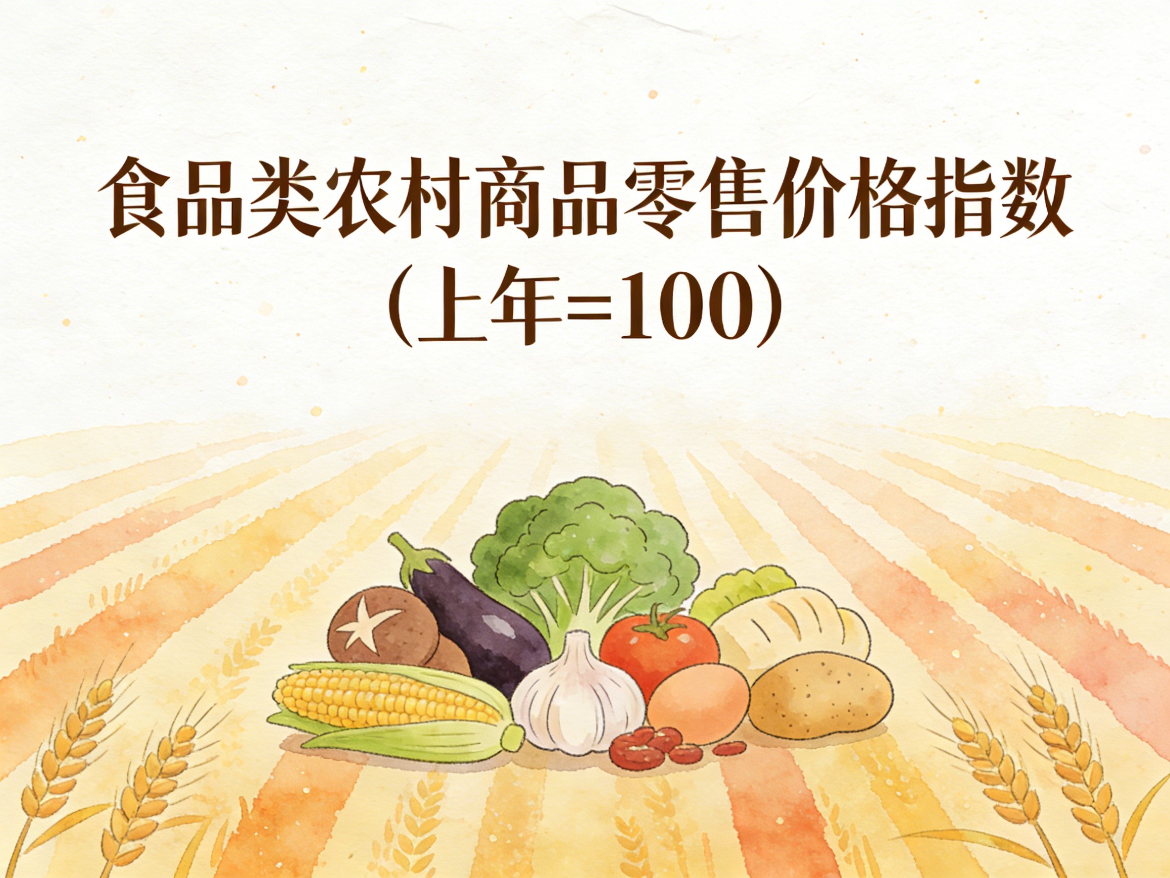 2003-2016年中国食品类农村商品零售价格指数数据集