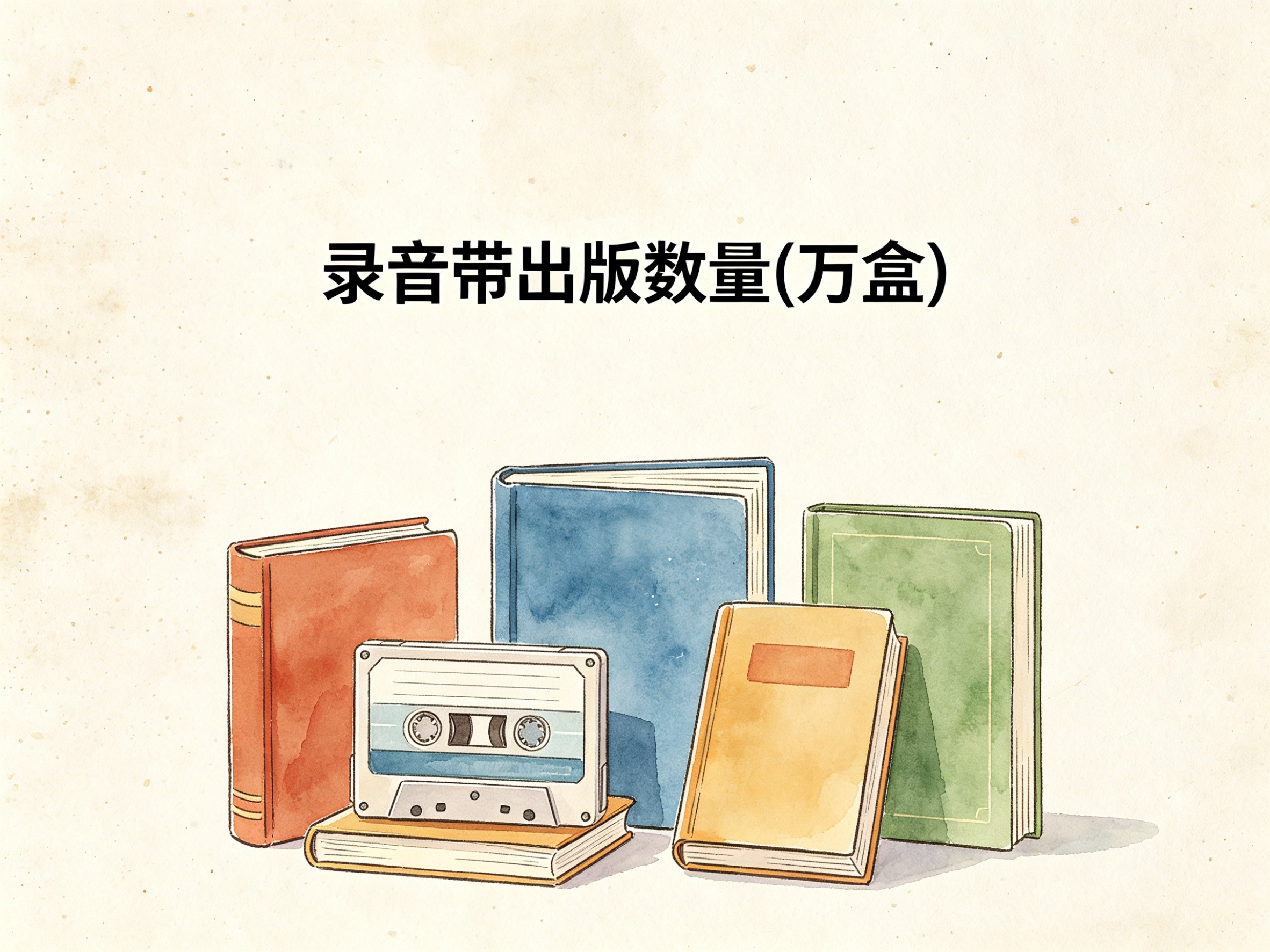 1998-2011年中国录音带出版数量数据集