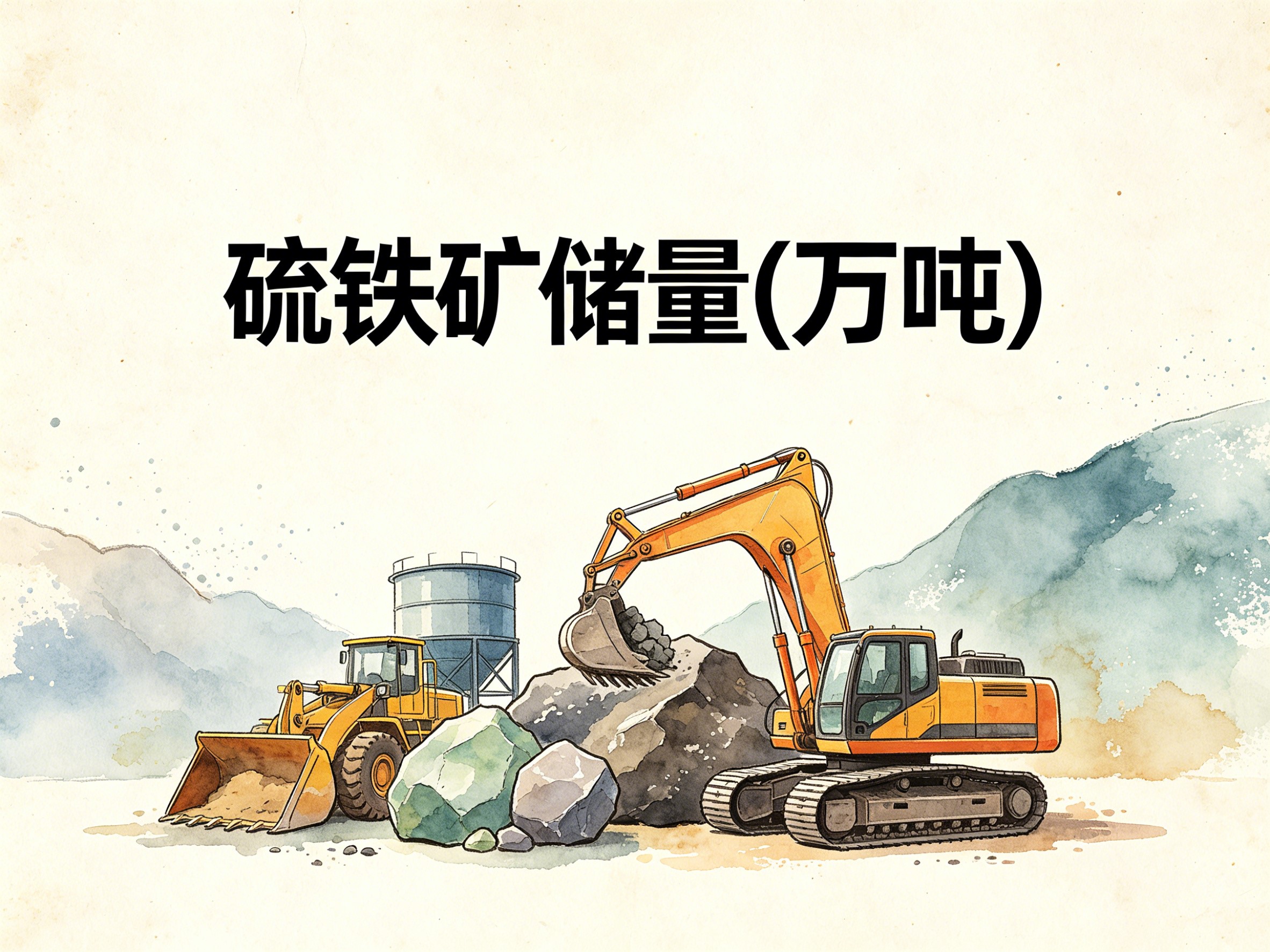 2003-2016年中国硫铁矿储量数据集