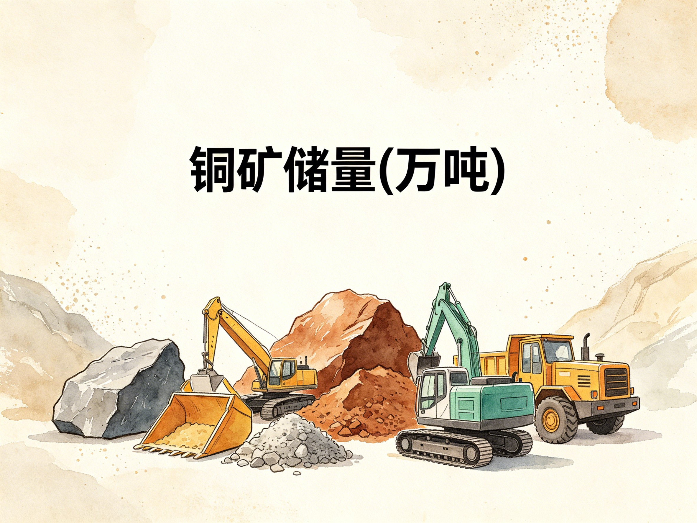 2003-2016年中国铜矿储量数据集