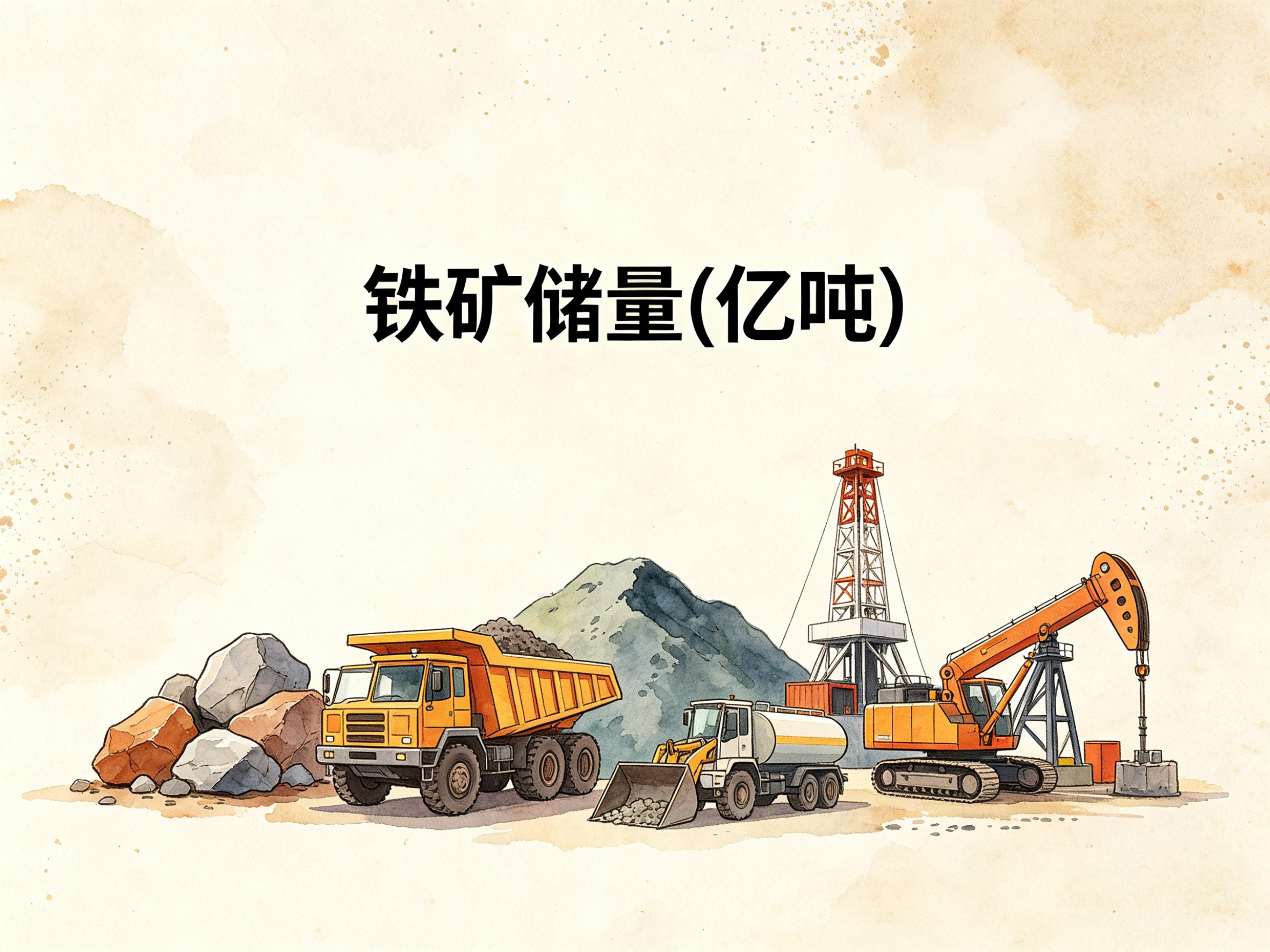 2003-2016年中国铁矿储量数据集