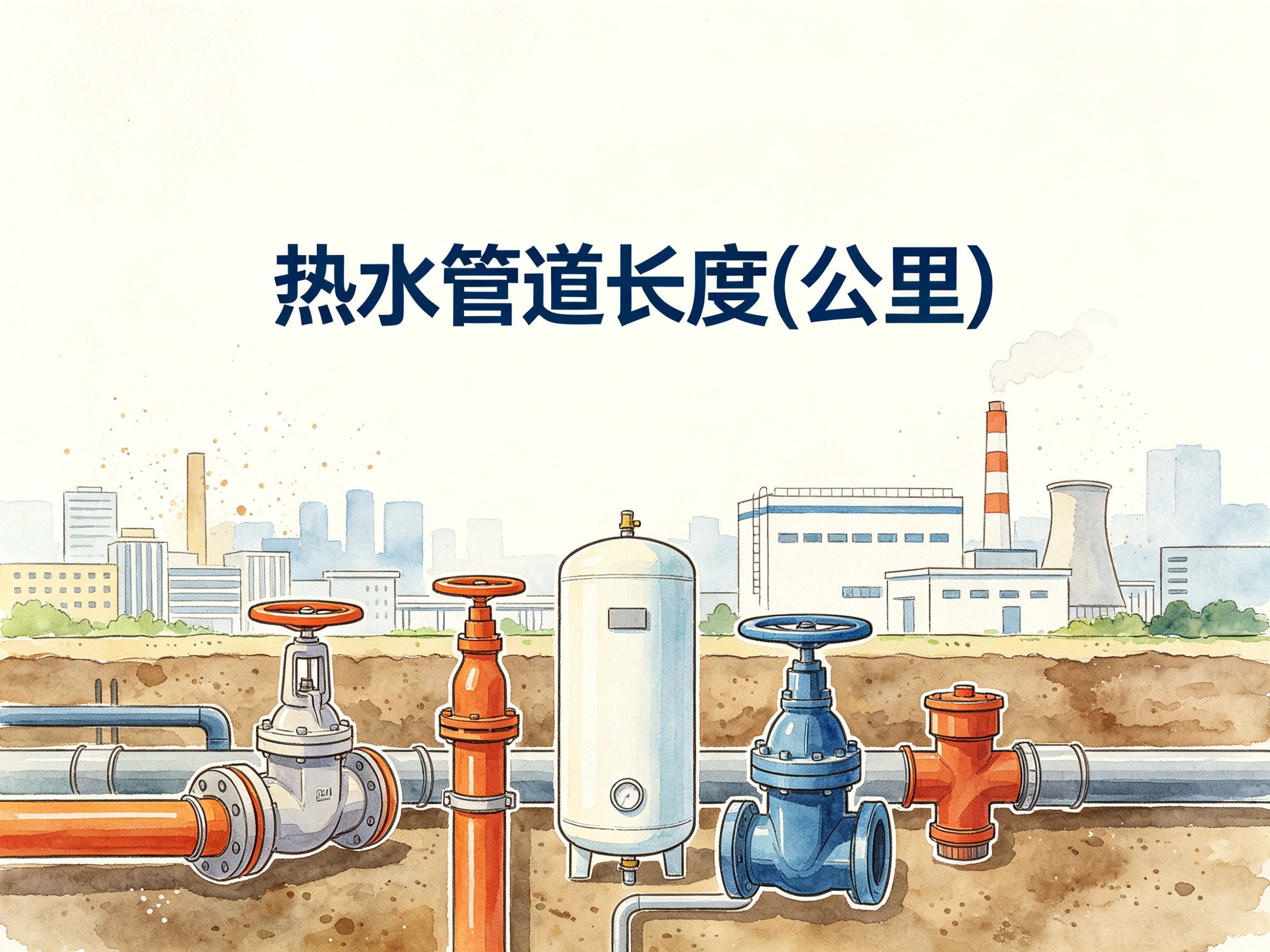 2004-2016年中国热水管道长度数据集