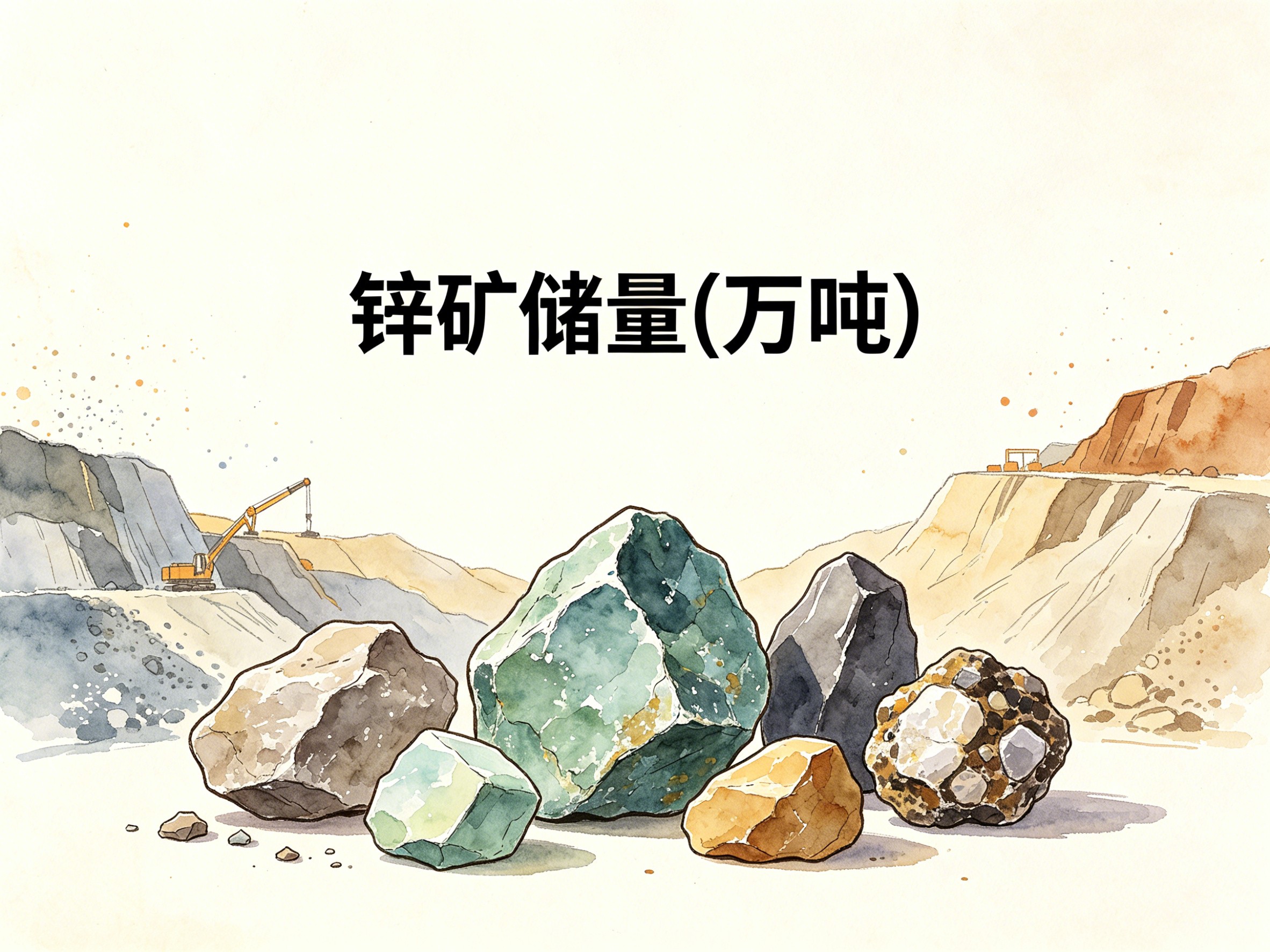 2004-2016年中国锌矿储量数据集
