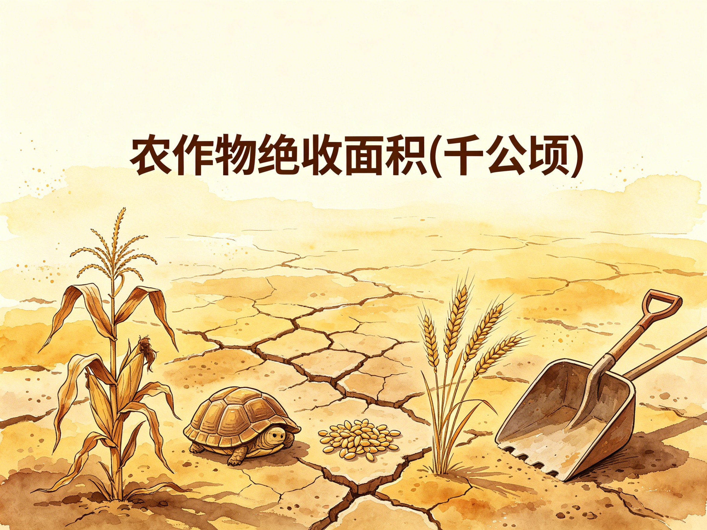 2010-2022年中国农作物绝收面积数据集