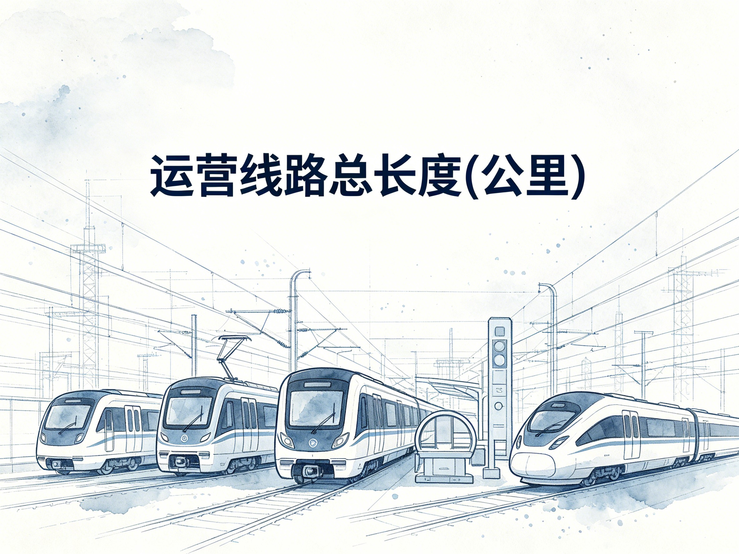 2006-2017年中国运营线路总长度数据集