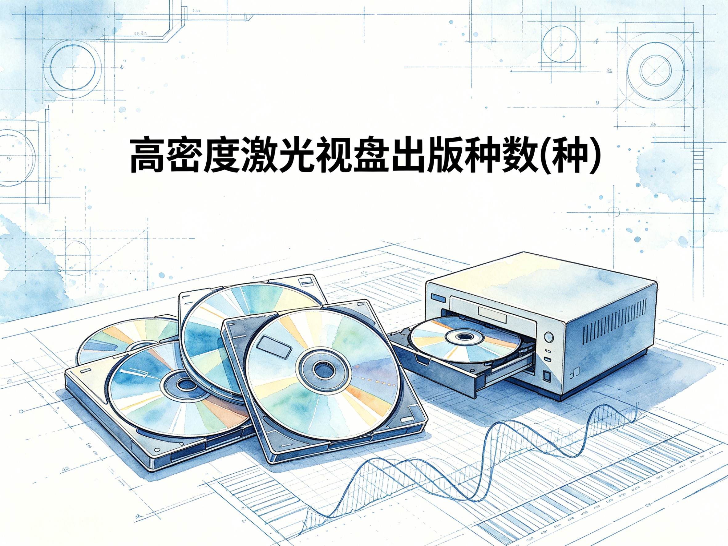 2000-2011年中国高密度激光视盘出版种数数据集
