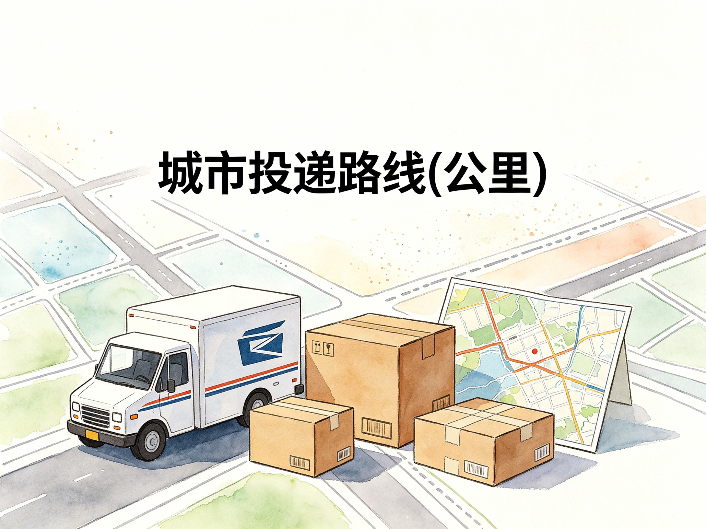 2011-2022年中国城市投递路线数据集