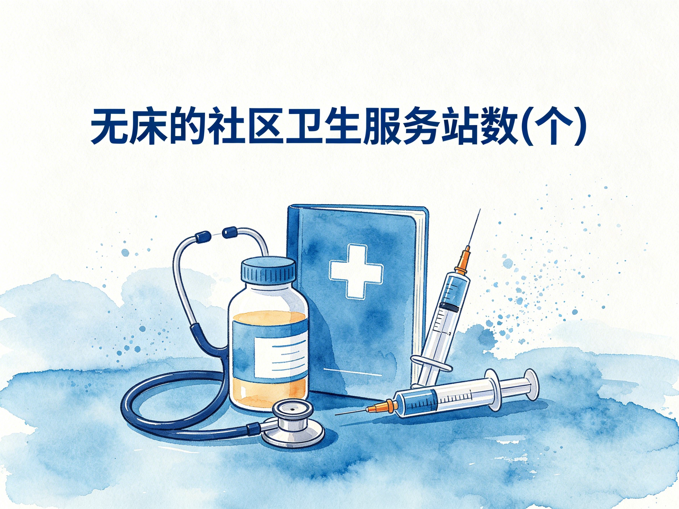 2010-2020年中国无床的社区卫生服务站数数据集