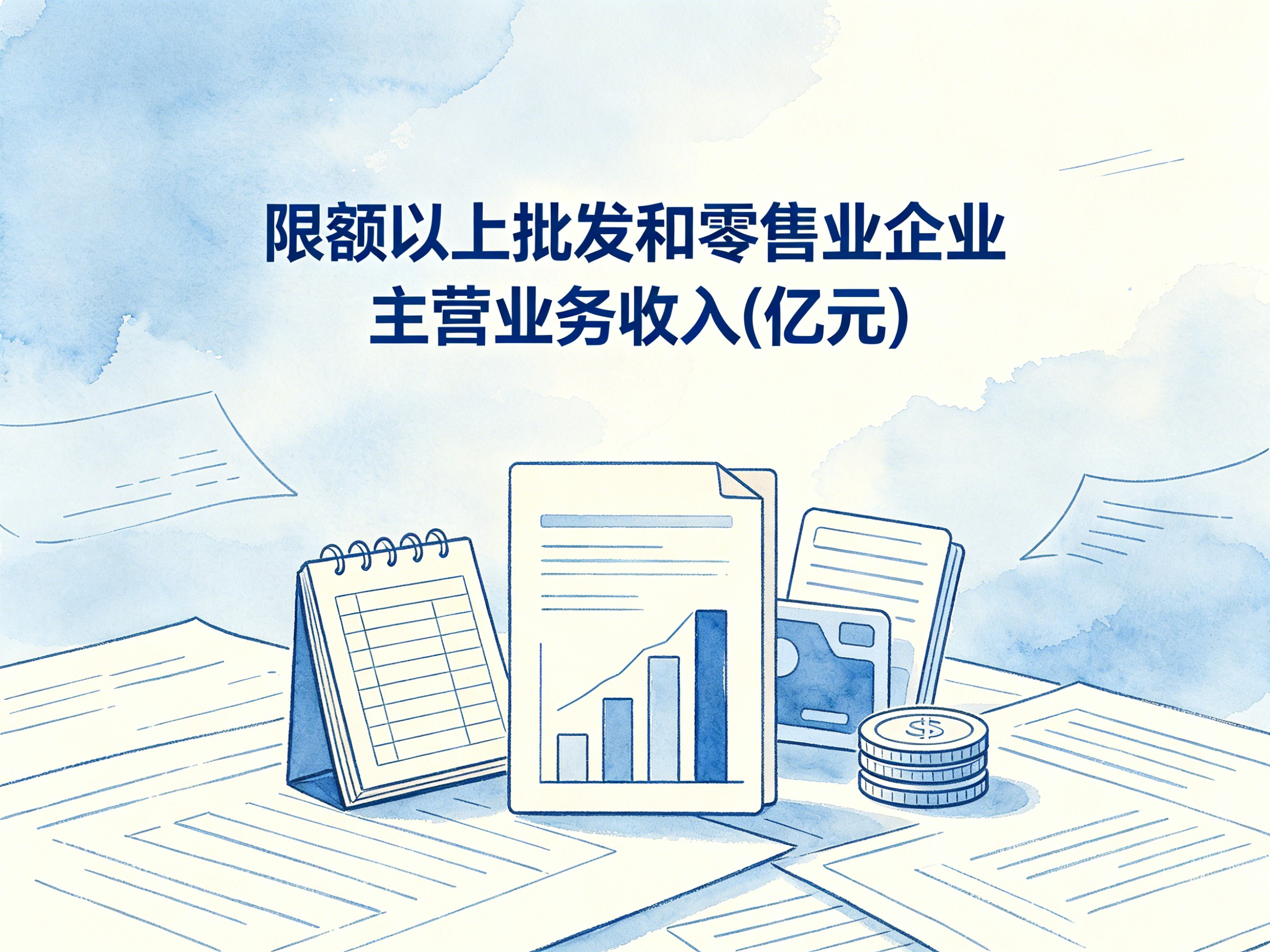 1998-2008年中国限额以上批发和零售业企业主营业务收入数据集