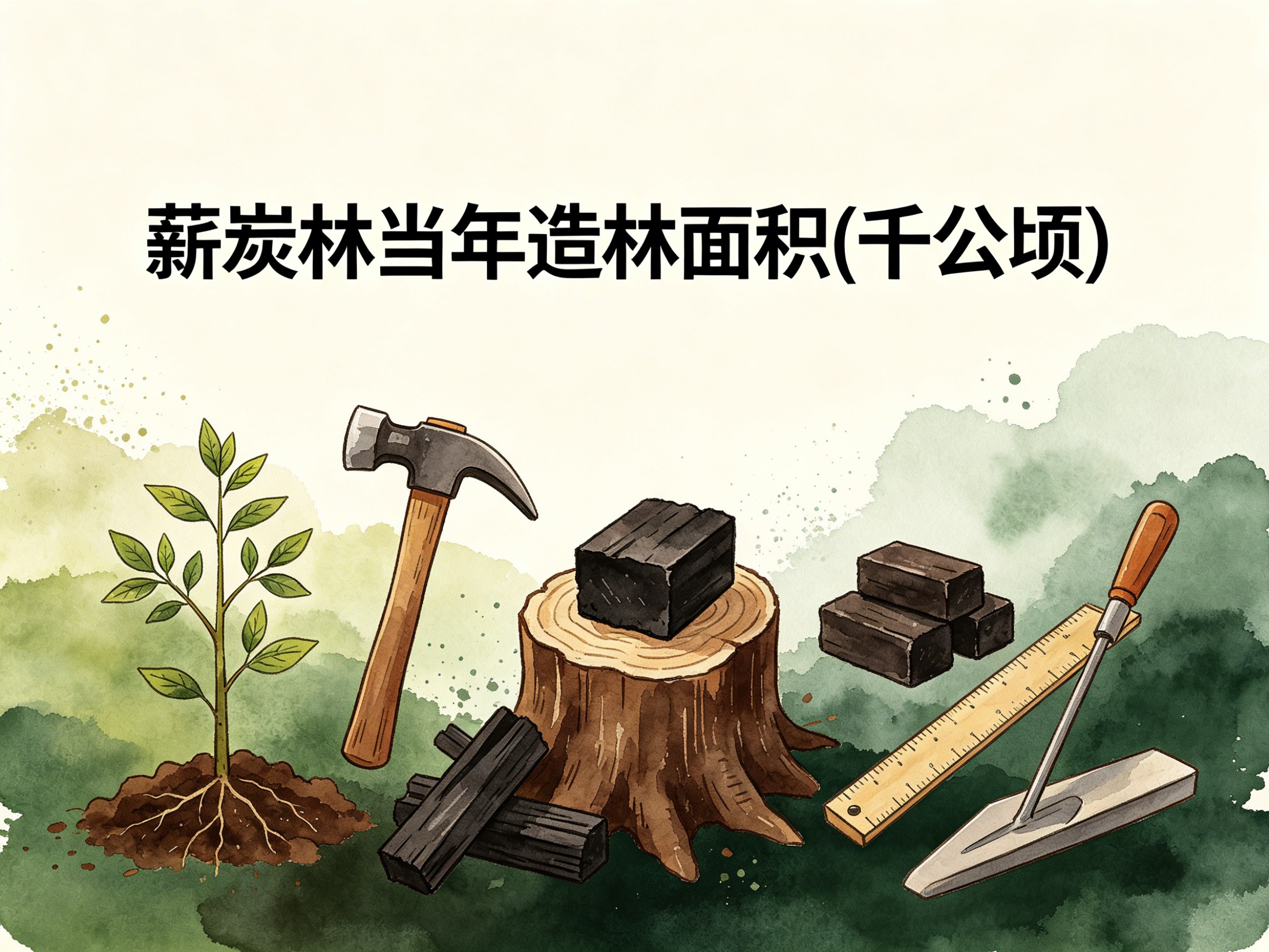 2004-2014年中国薪炭林当年造林面积数据集
