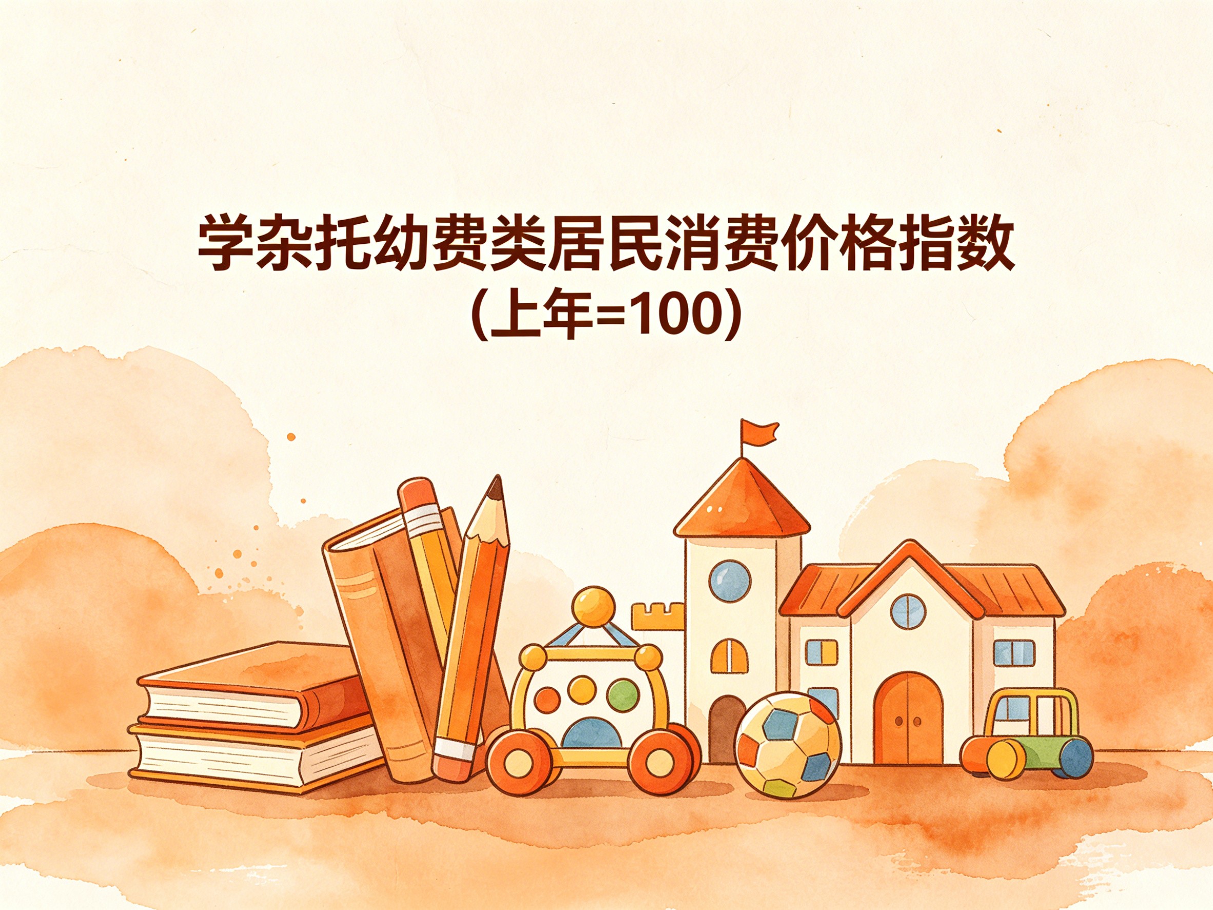 2001-2010年中国学杂托幼费类居民消费价格指数数据集