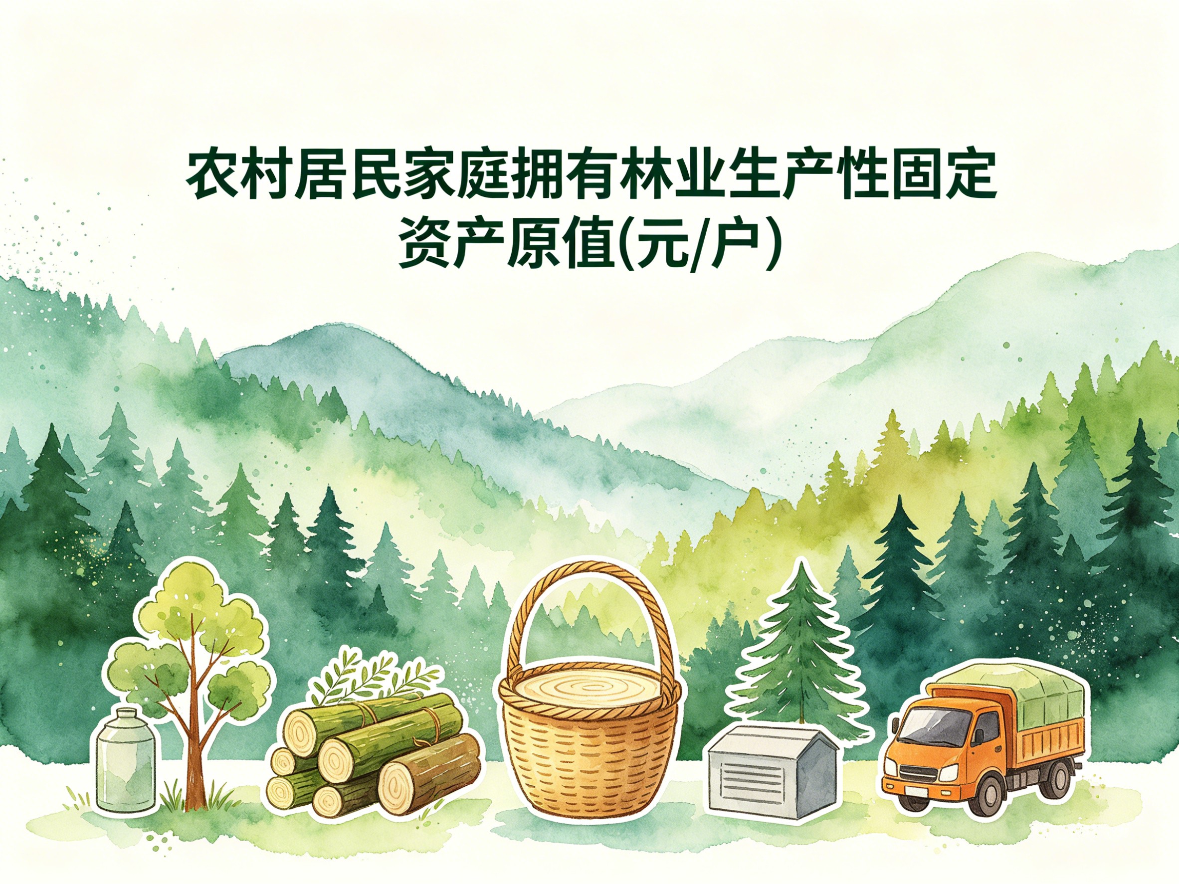 2003-2012年中国农村居民家庭拥有林业生产性固定资产原值数据集