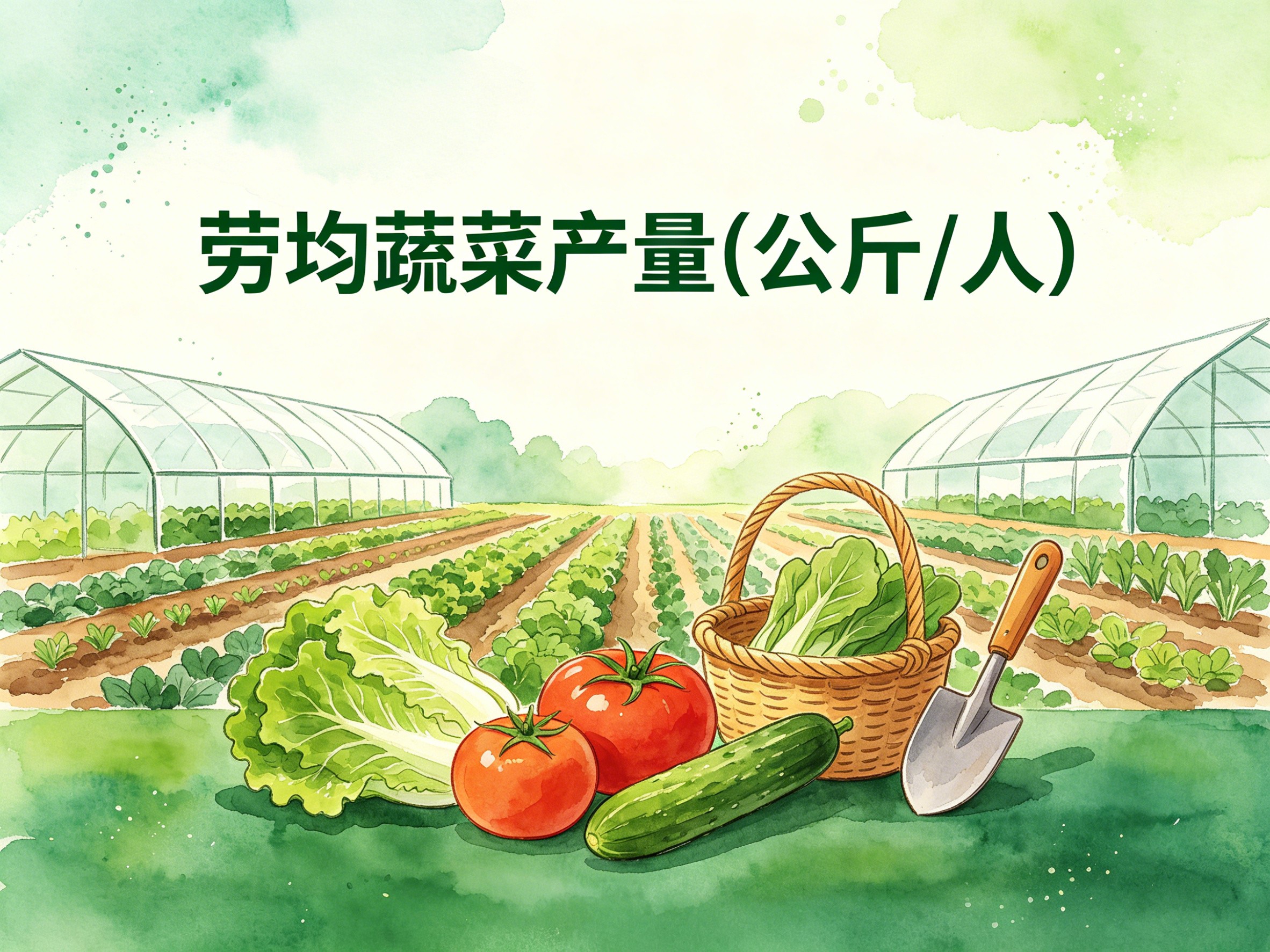 2003-2012年中国劳均蔬菜产量数据集