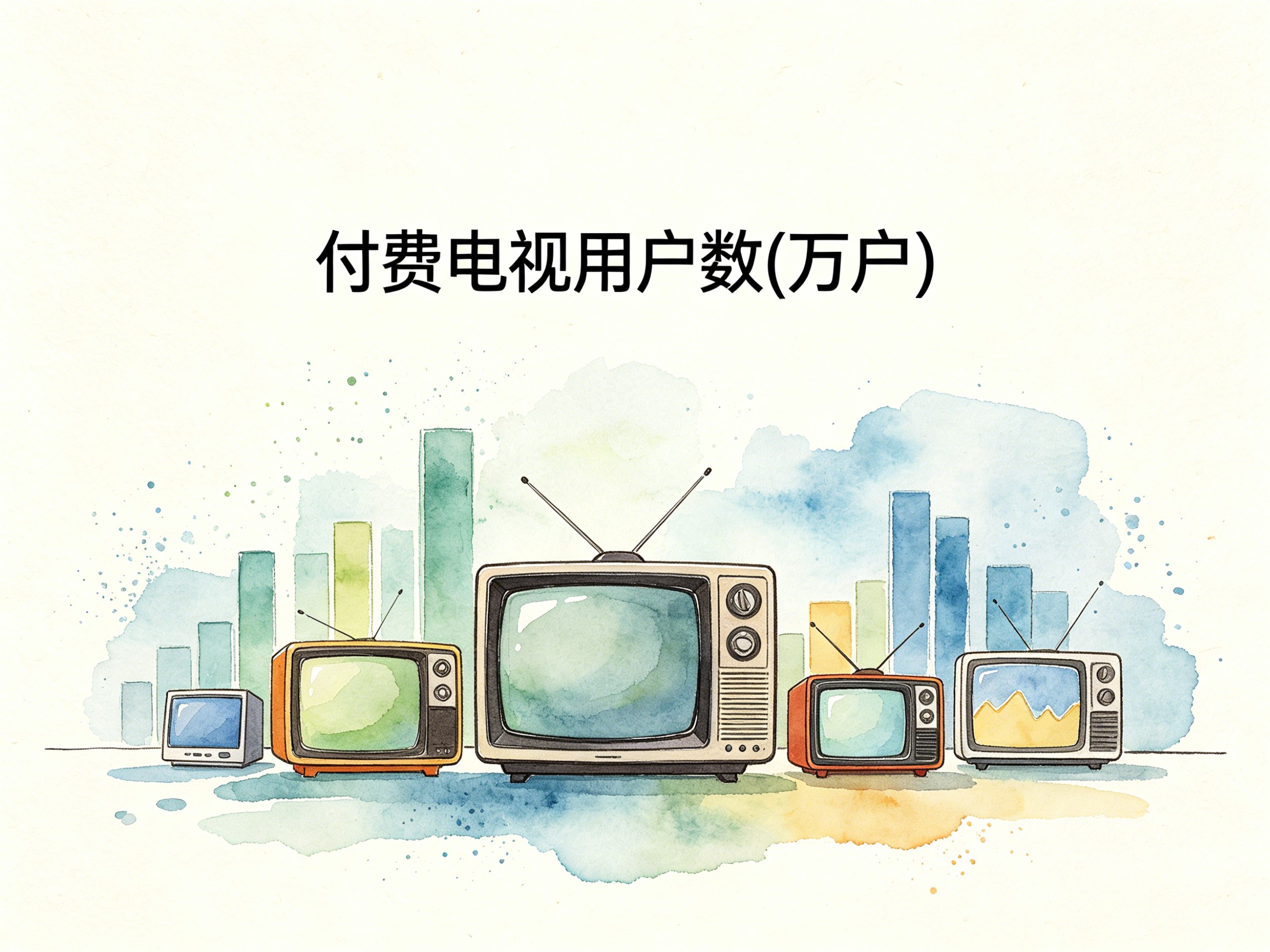 2010-2019年中国付费电视用户数数据集