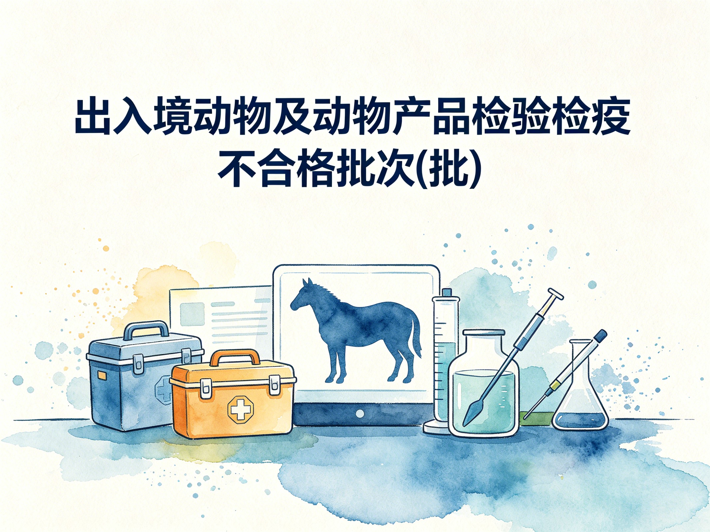 2002-2011年中国出入境动物及动物产品检验检疫不合格批次数据集