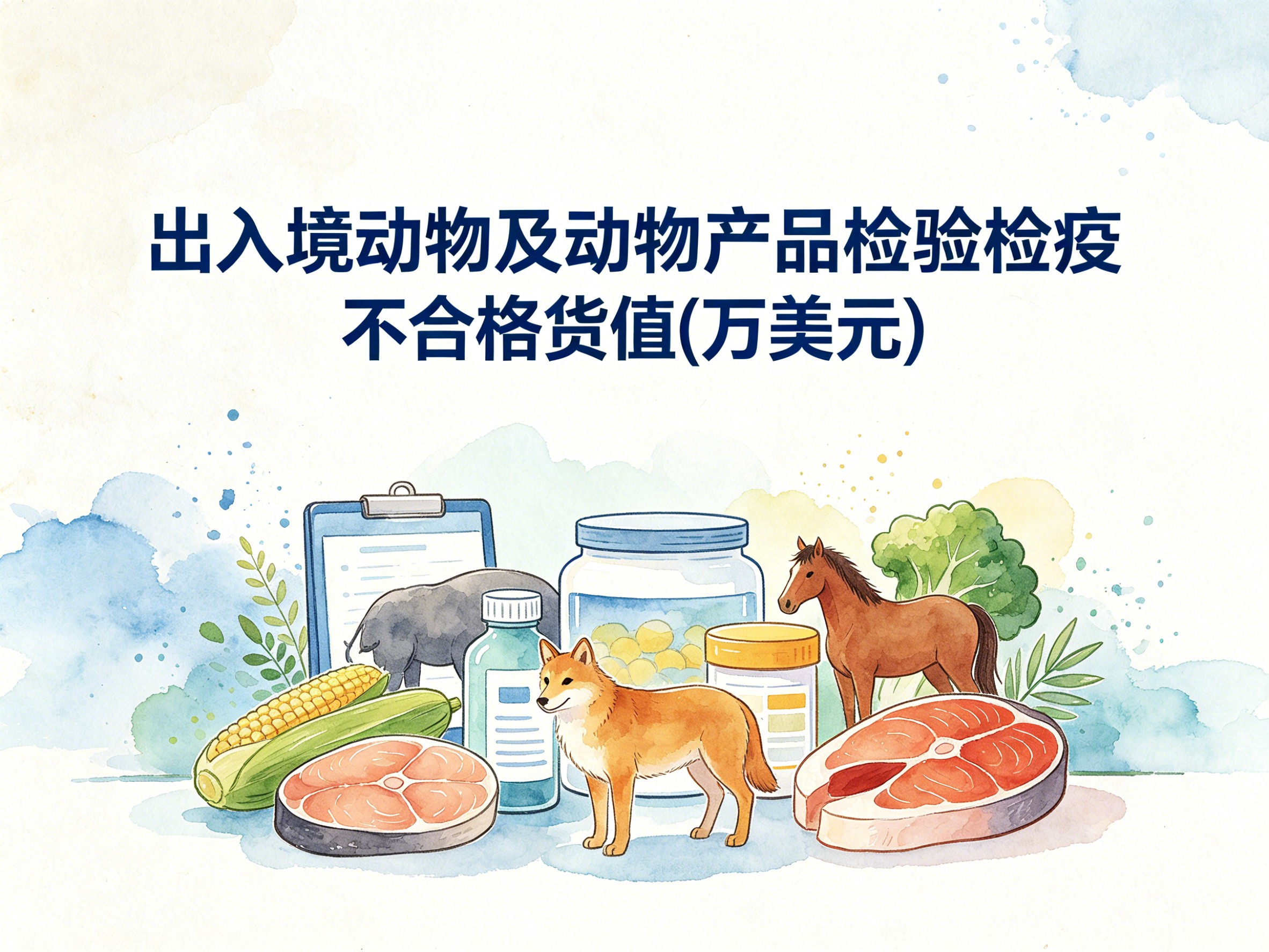 2002-2011年中国出入境动物及动物产品检验检疫不合格货值数据集