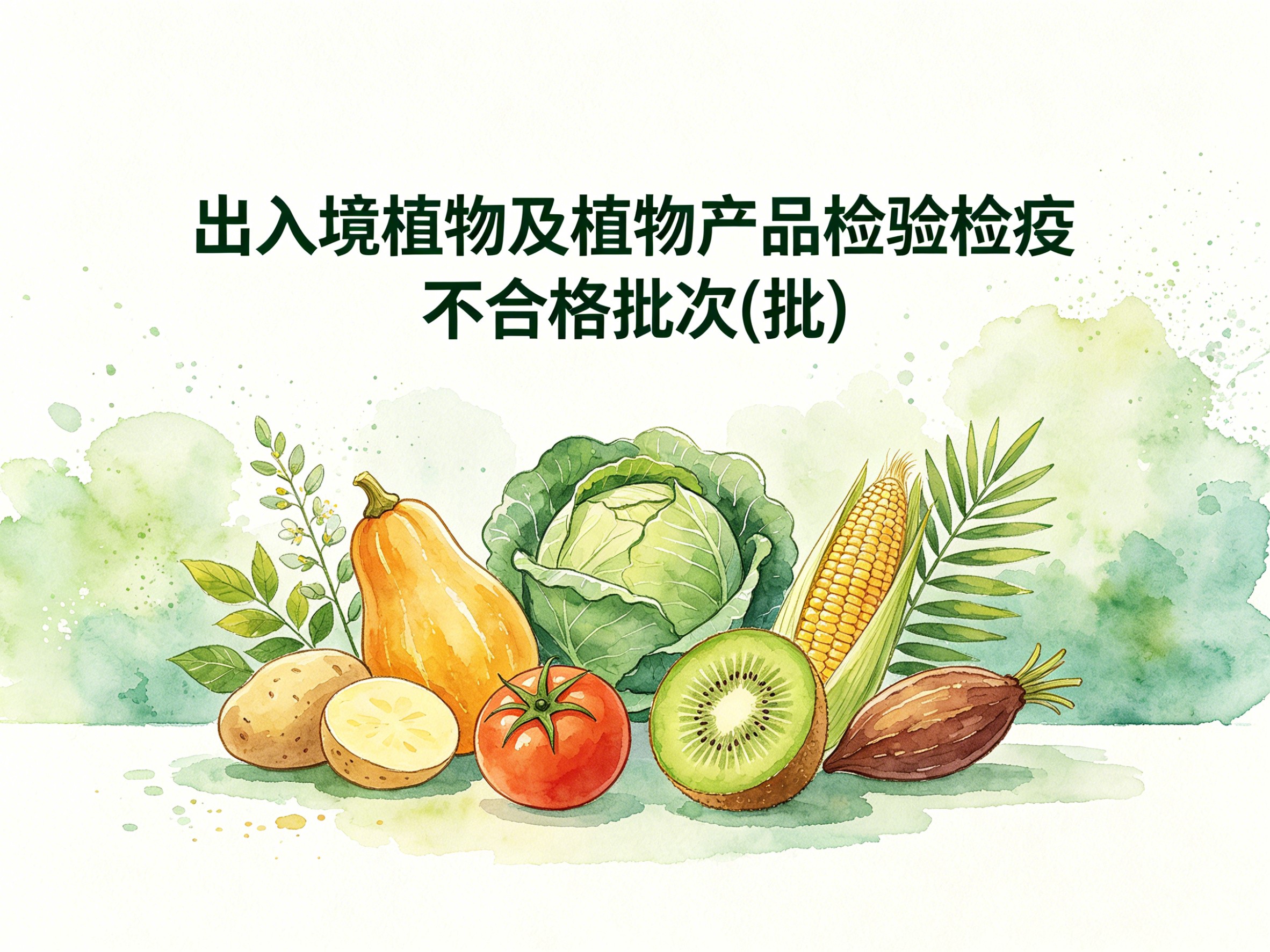 2002-2011年中国出入境植物及植物产品检验检疫不合格批次数据集