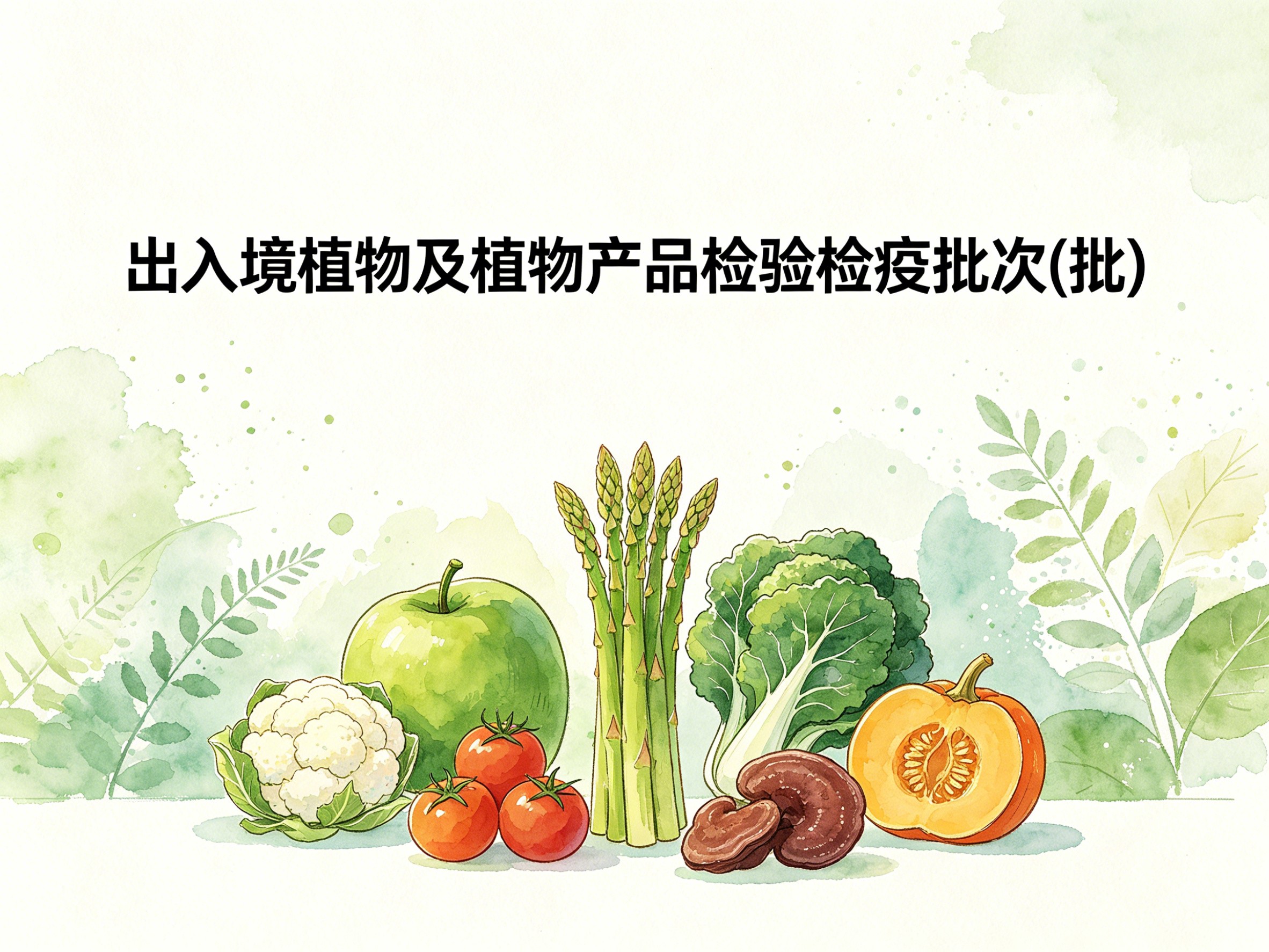 2002-2011年中国出入境植物及植物产品检验检疫批次数据集