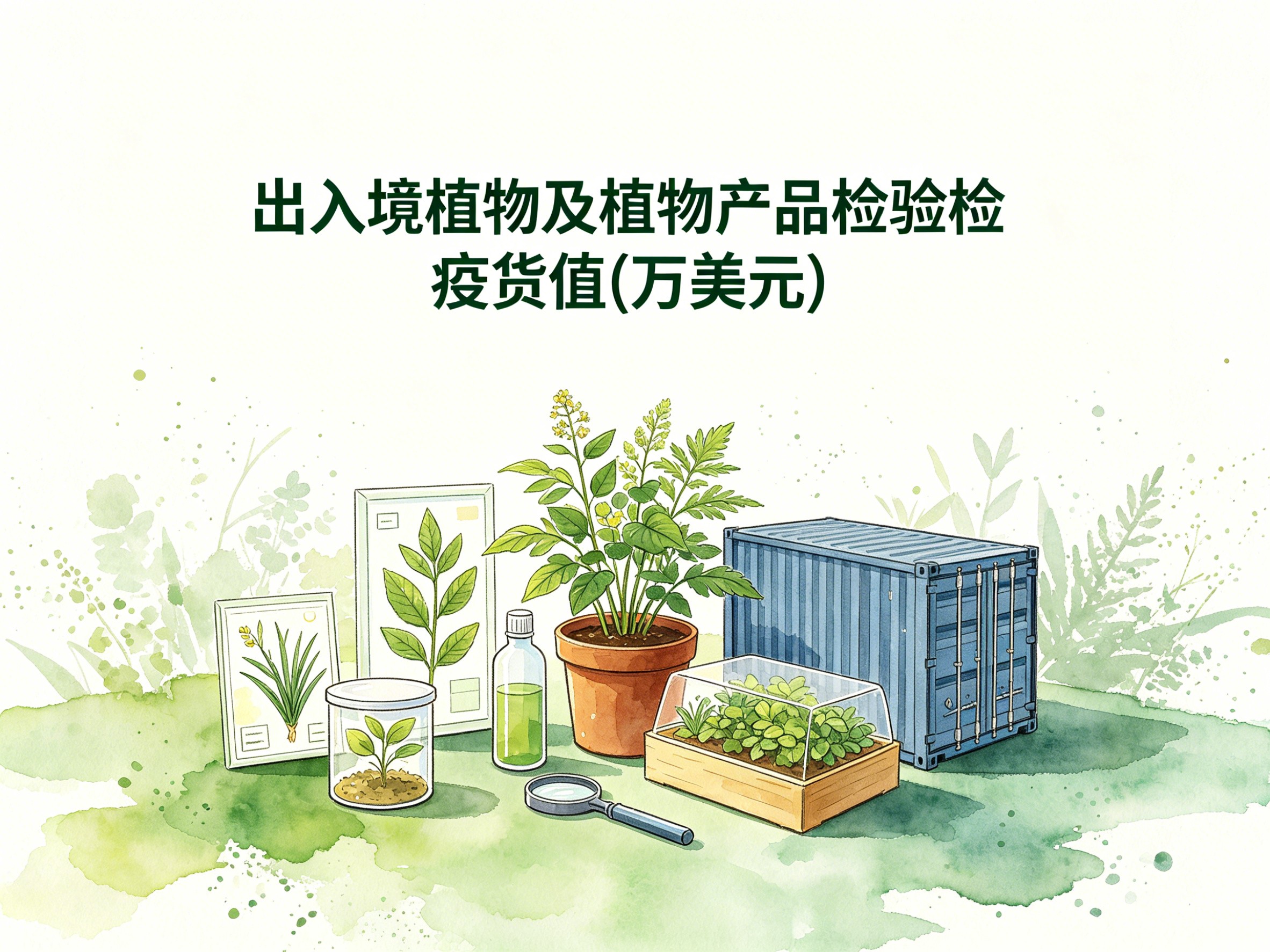 2002-2011年中国出入境植物及植物产品检验检疫货值数据集
