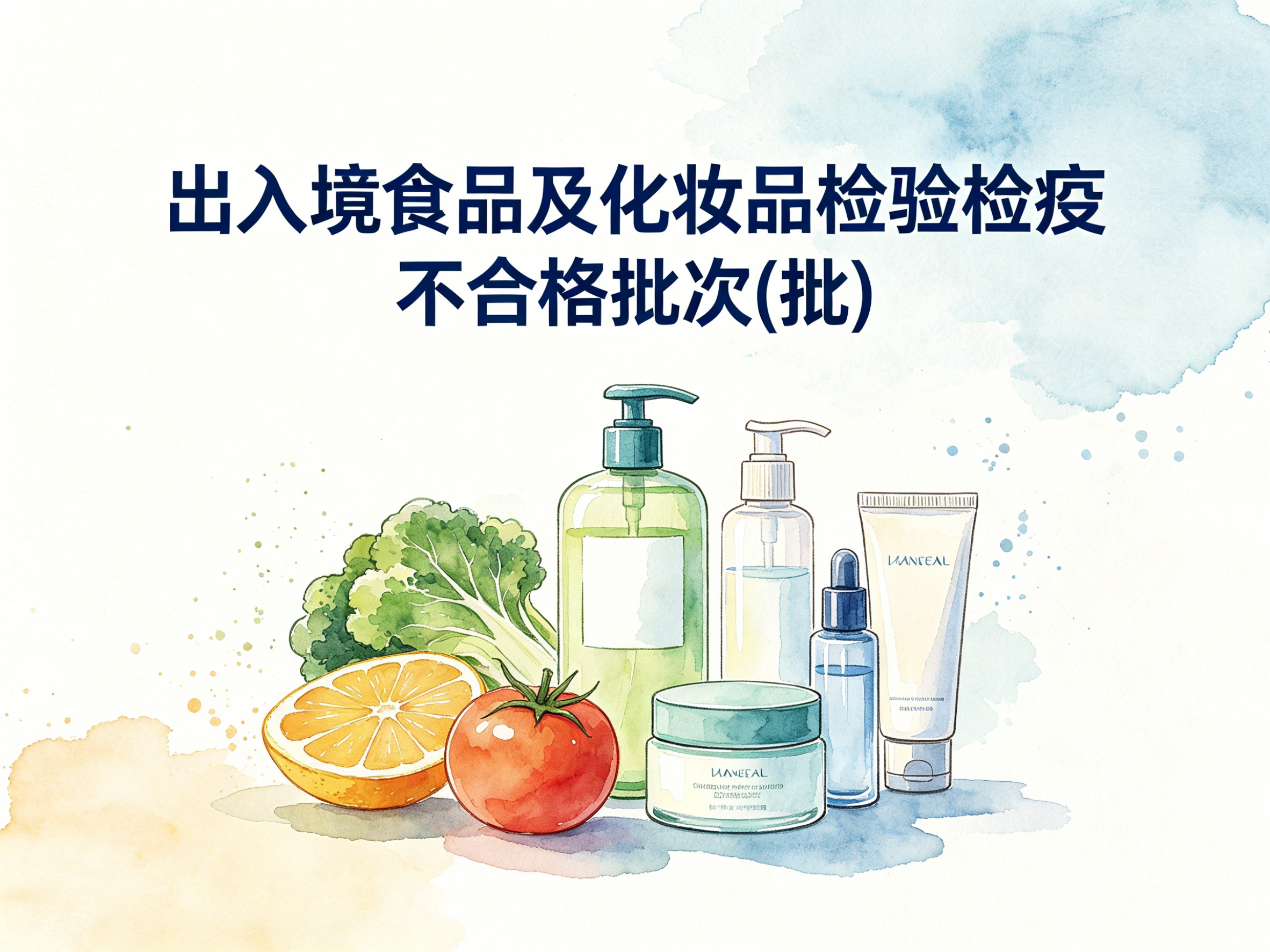 2002-2011年中国出入境食品及化妆品检验检疫不合格批次数据集
