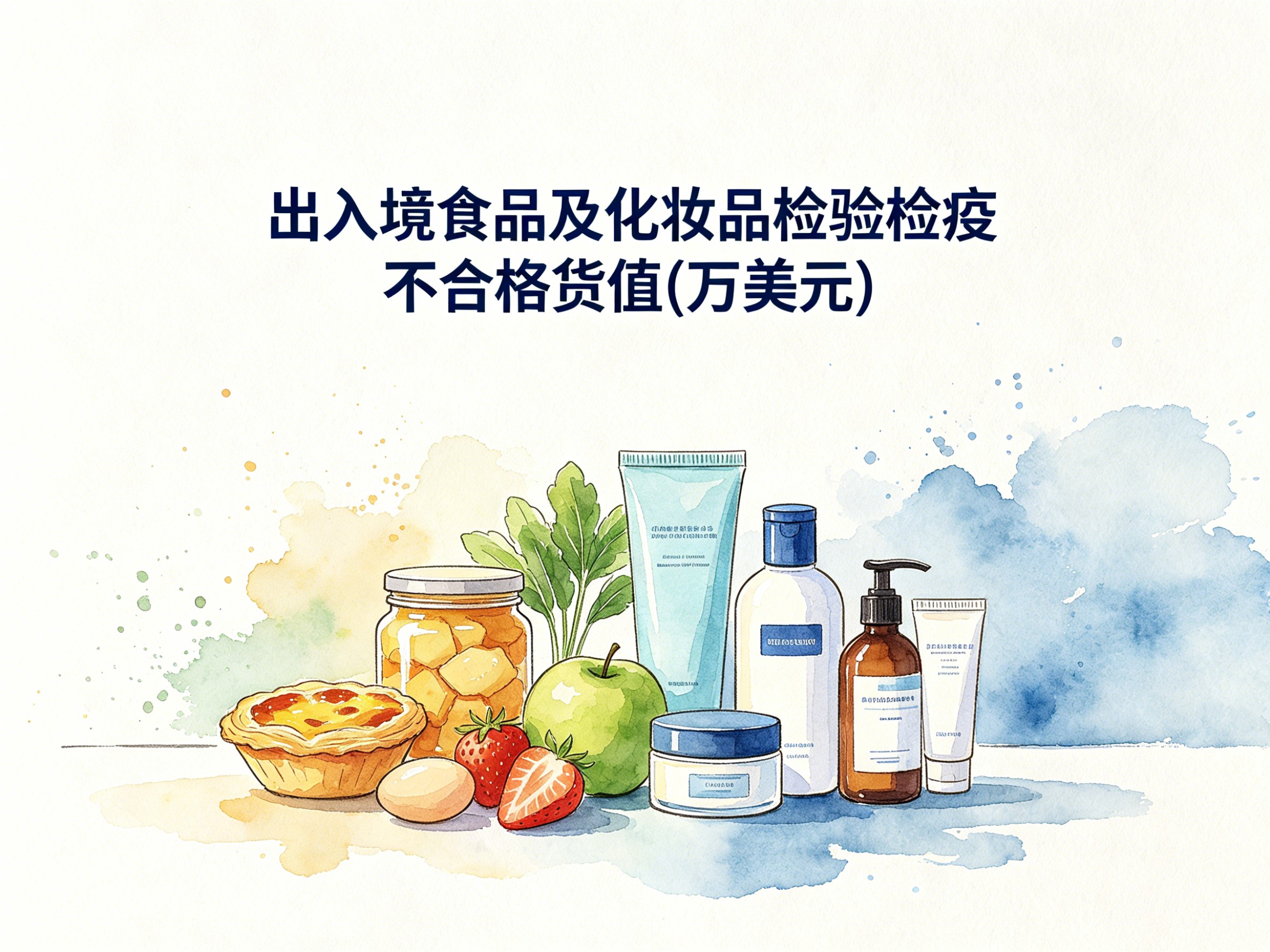 2002-2011年中国出入境食品及化妆品检验检疫不合格货值数据集