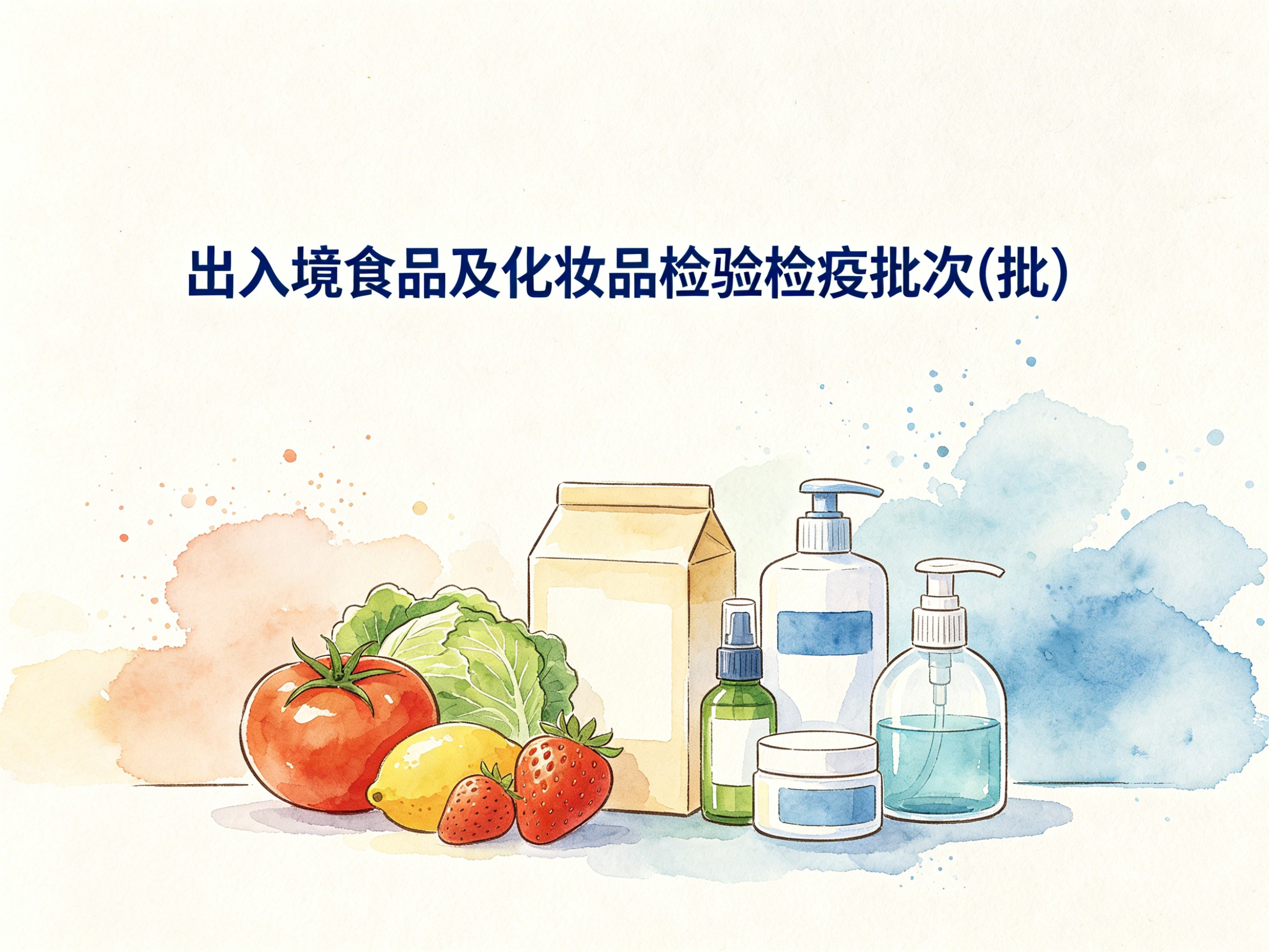 2002-2011年中国出入境食品及化妆品检验检疫批次数据集
