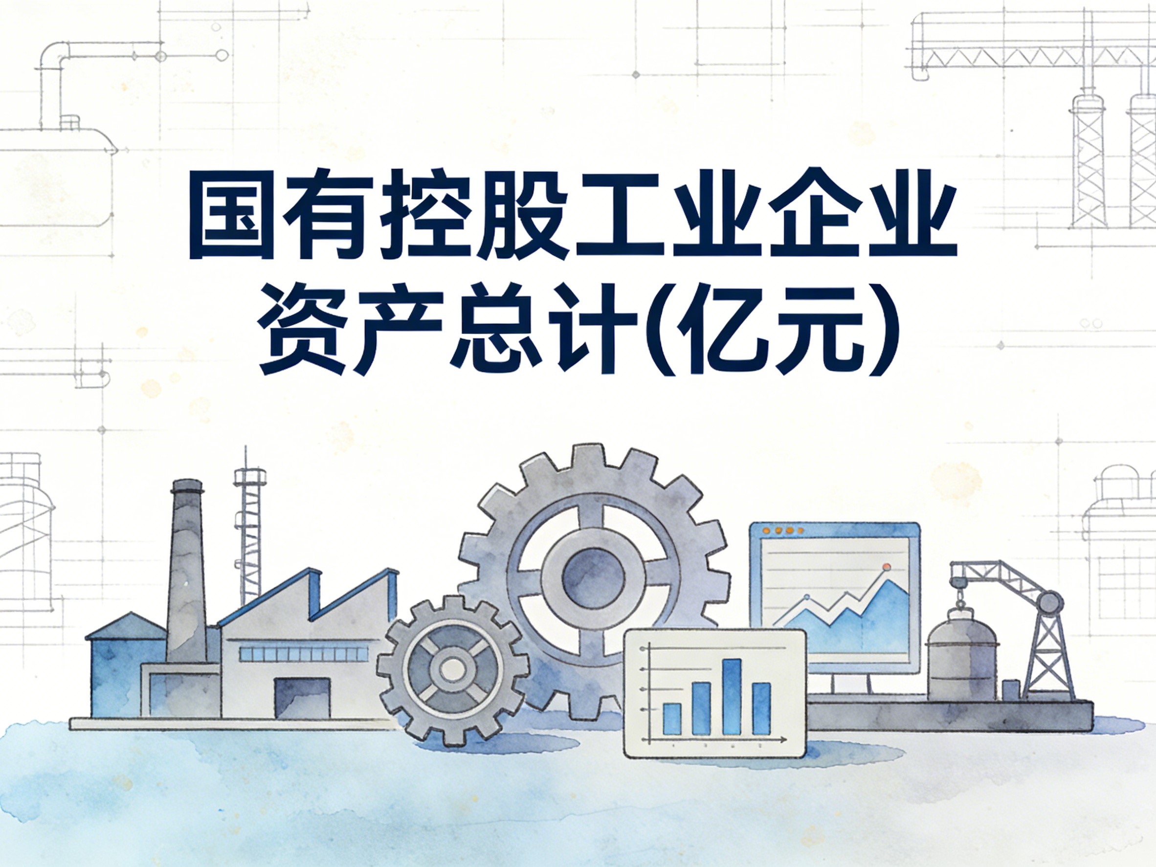 1999-2024年中国国有控股工业企业资产总计数据集