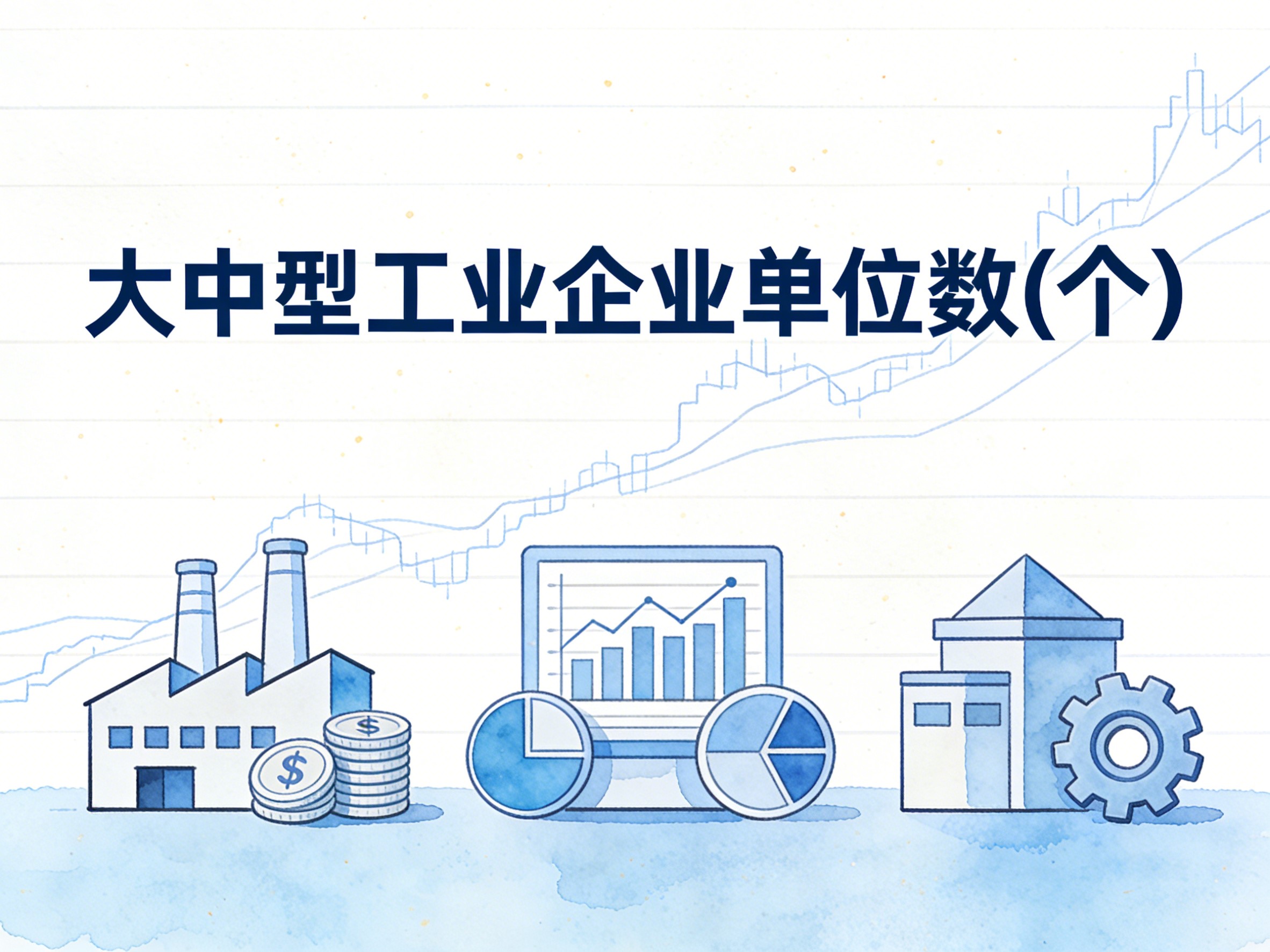 1999-2024年中国大中型工业企业单位数数据集