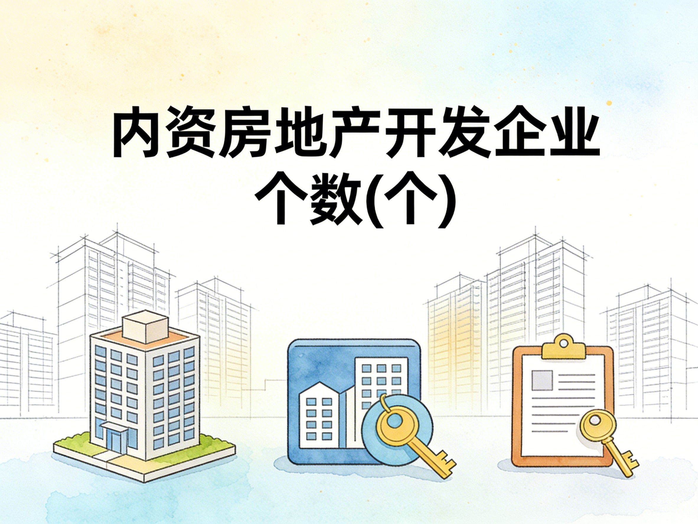 2000-2024年中国内资房地产开发企业个数数据集