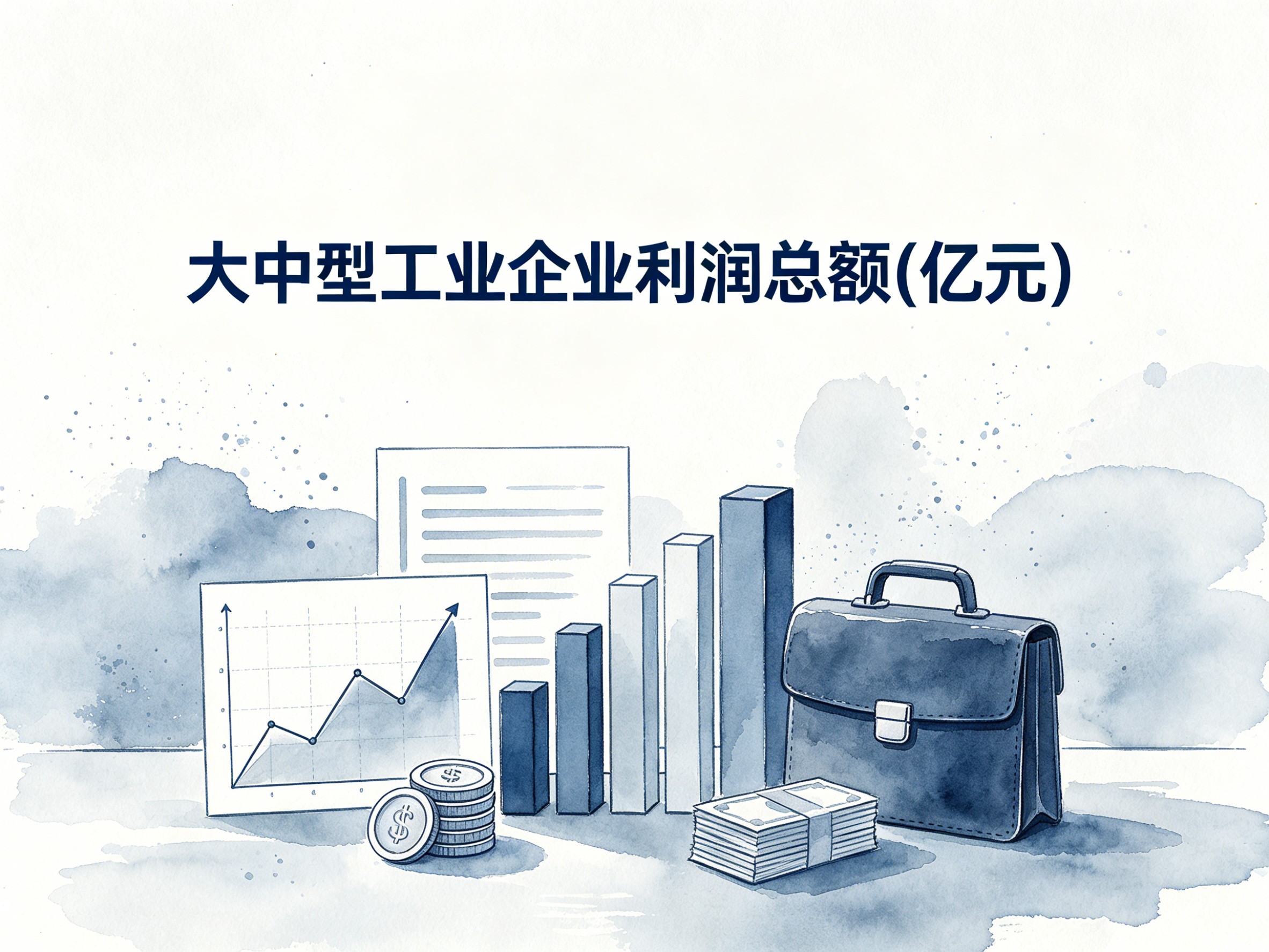 2000-2024年中国大中型工业企业利润总额数据集