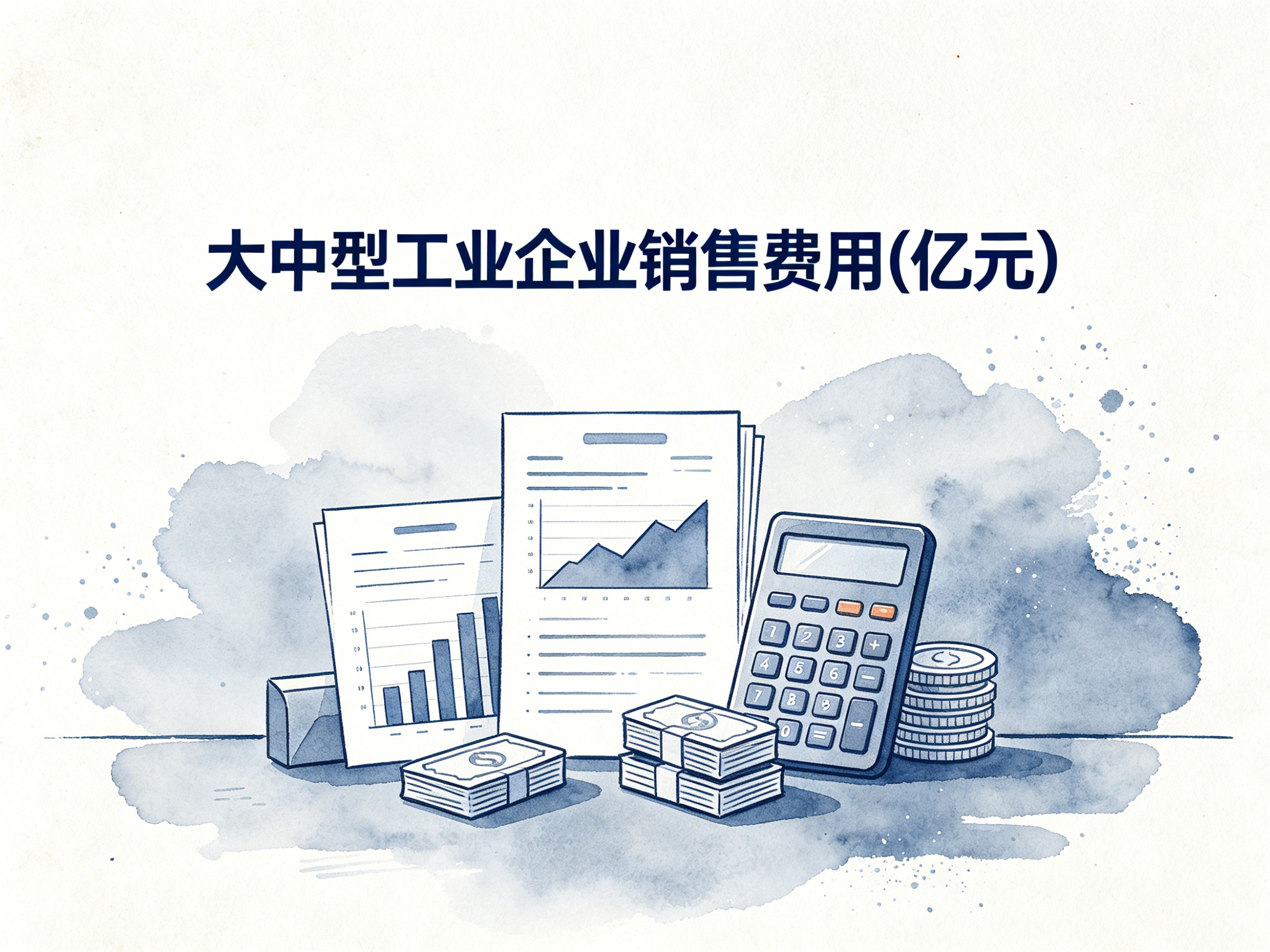 2000-2024年中国大中型工业企业销售费用数据集