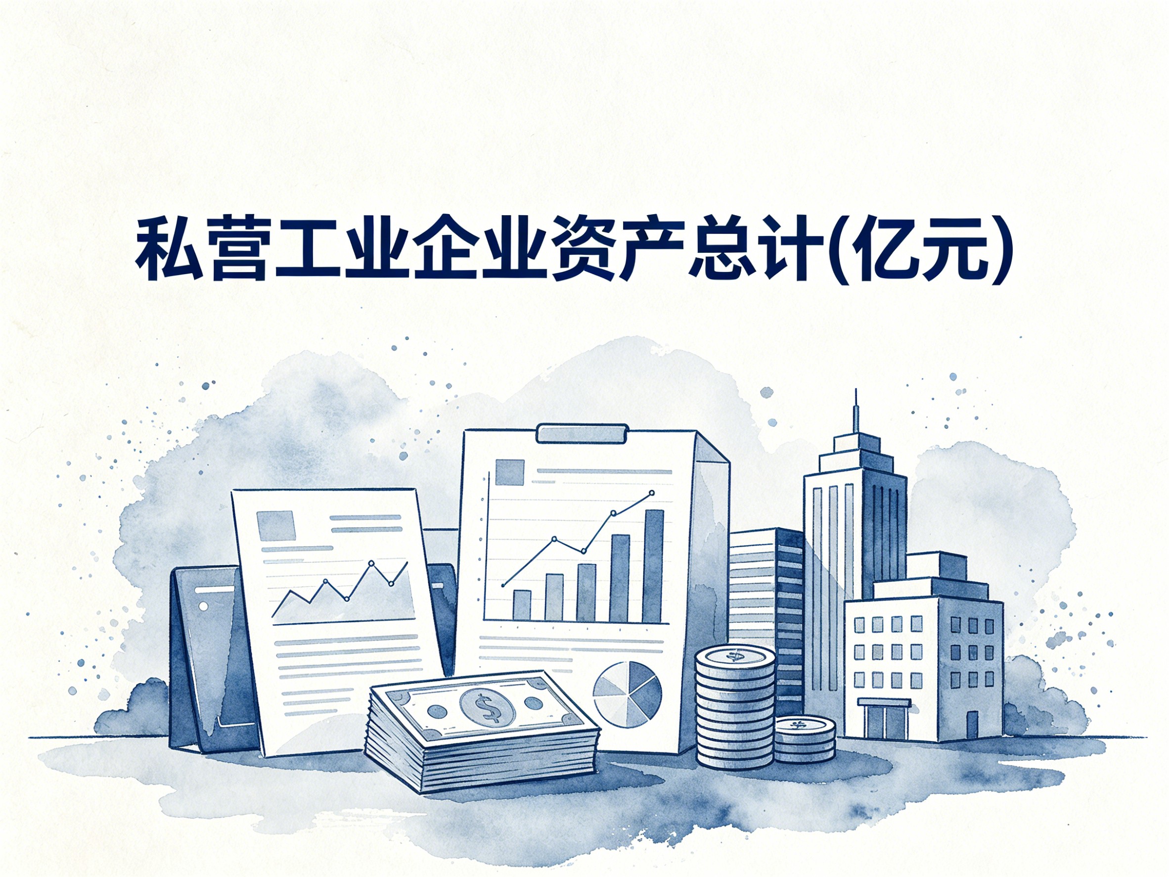 2000-2024年中国私营工业企业资产总计数据集