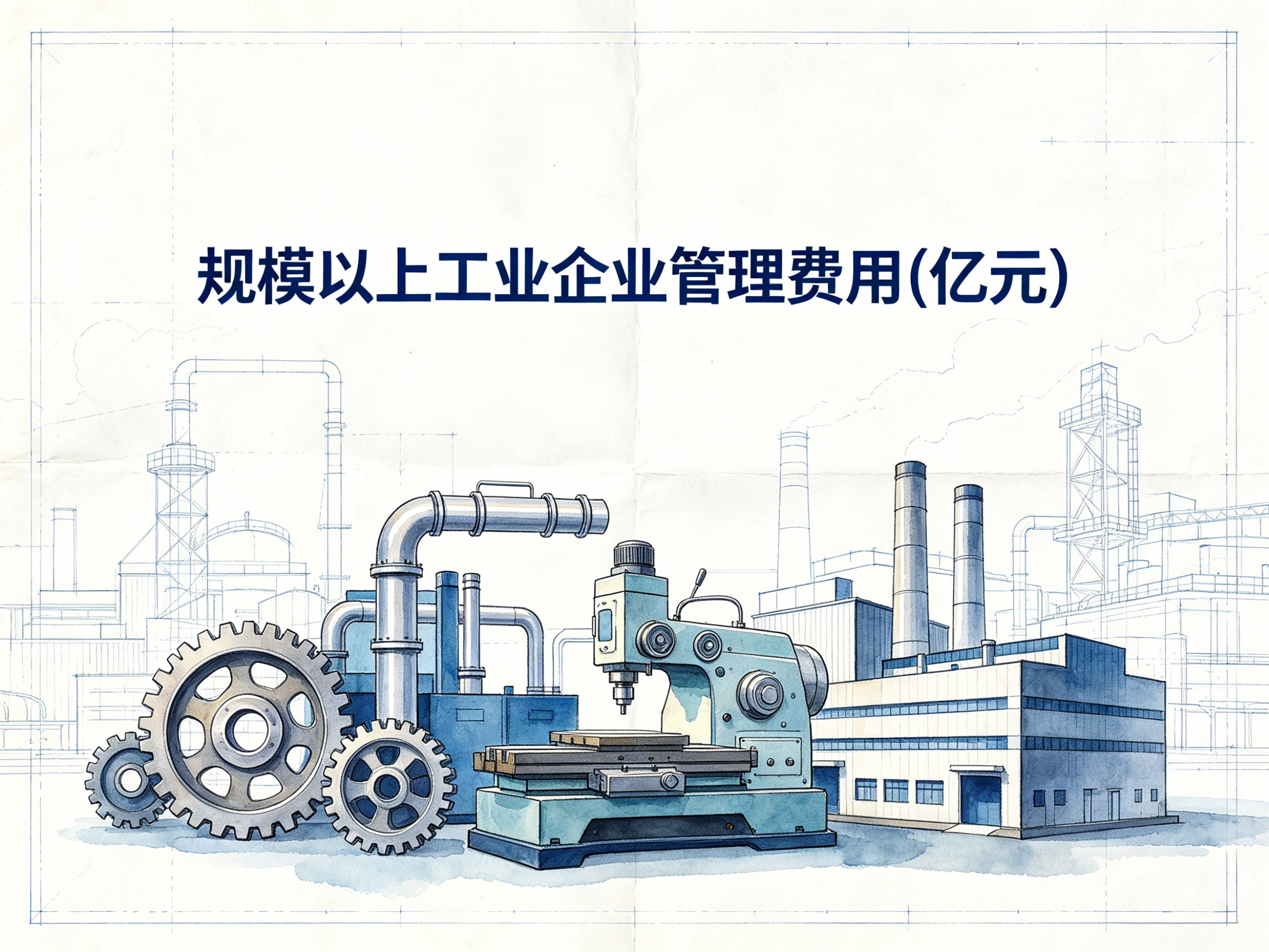 2000-2024年中国规模以上工业企业管理费用数据集