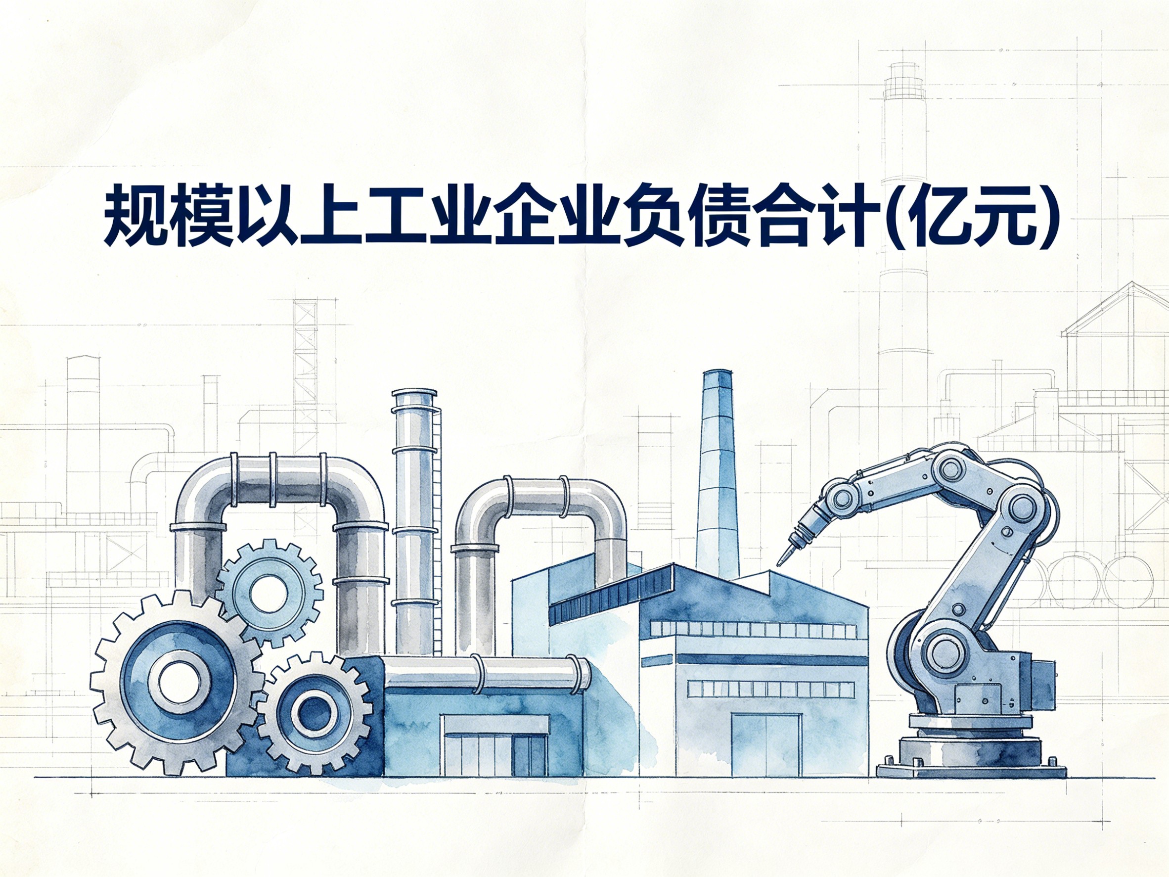 2000-2024年中国规模以上工业企业负债合计数据集