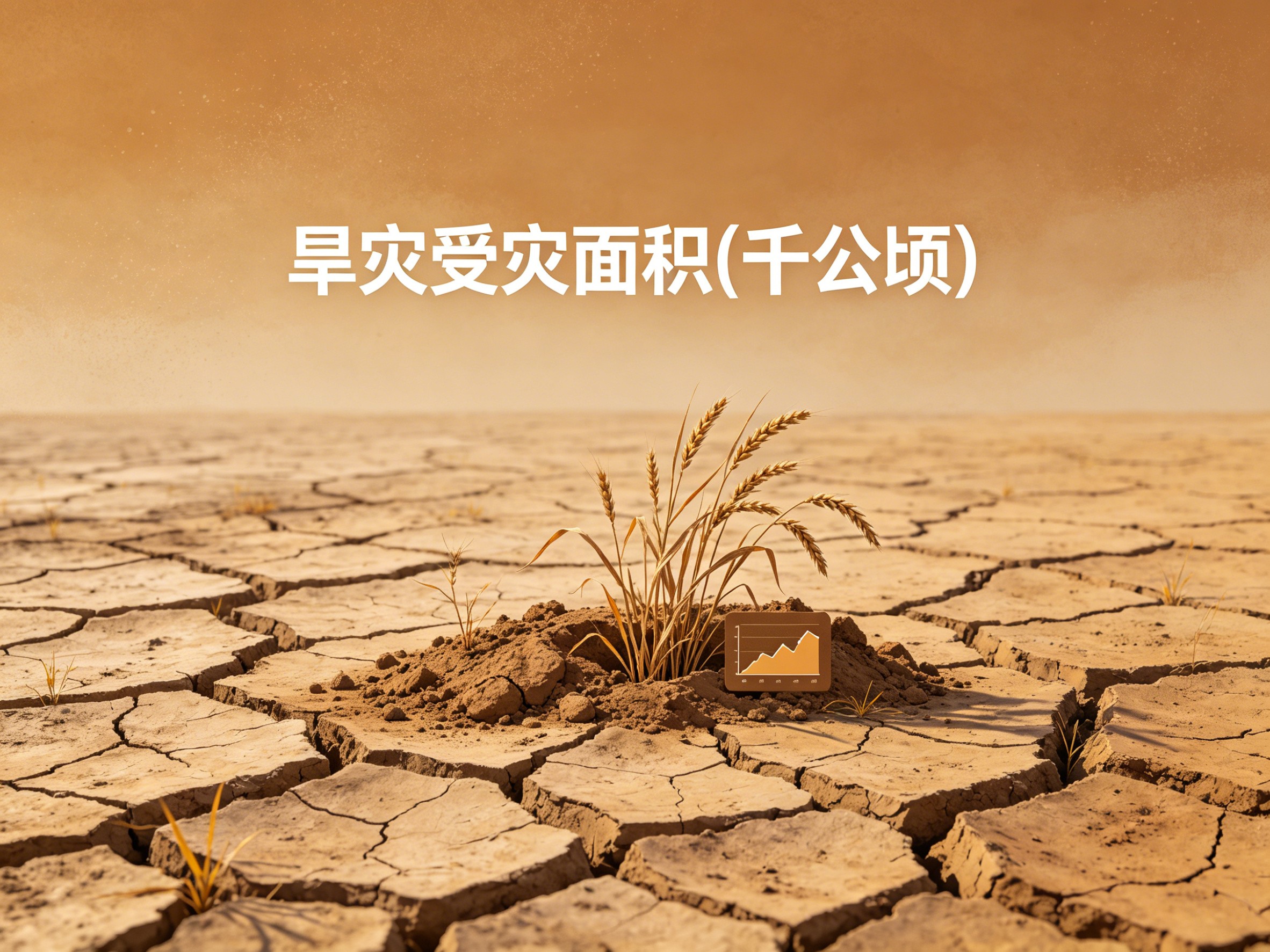 1978-2024年中国旱灾受灾面积数据集