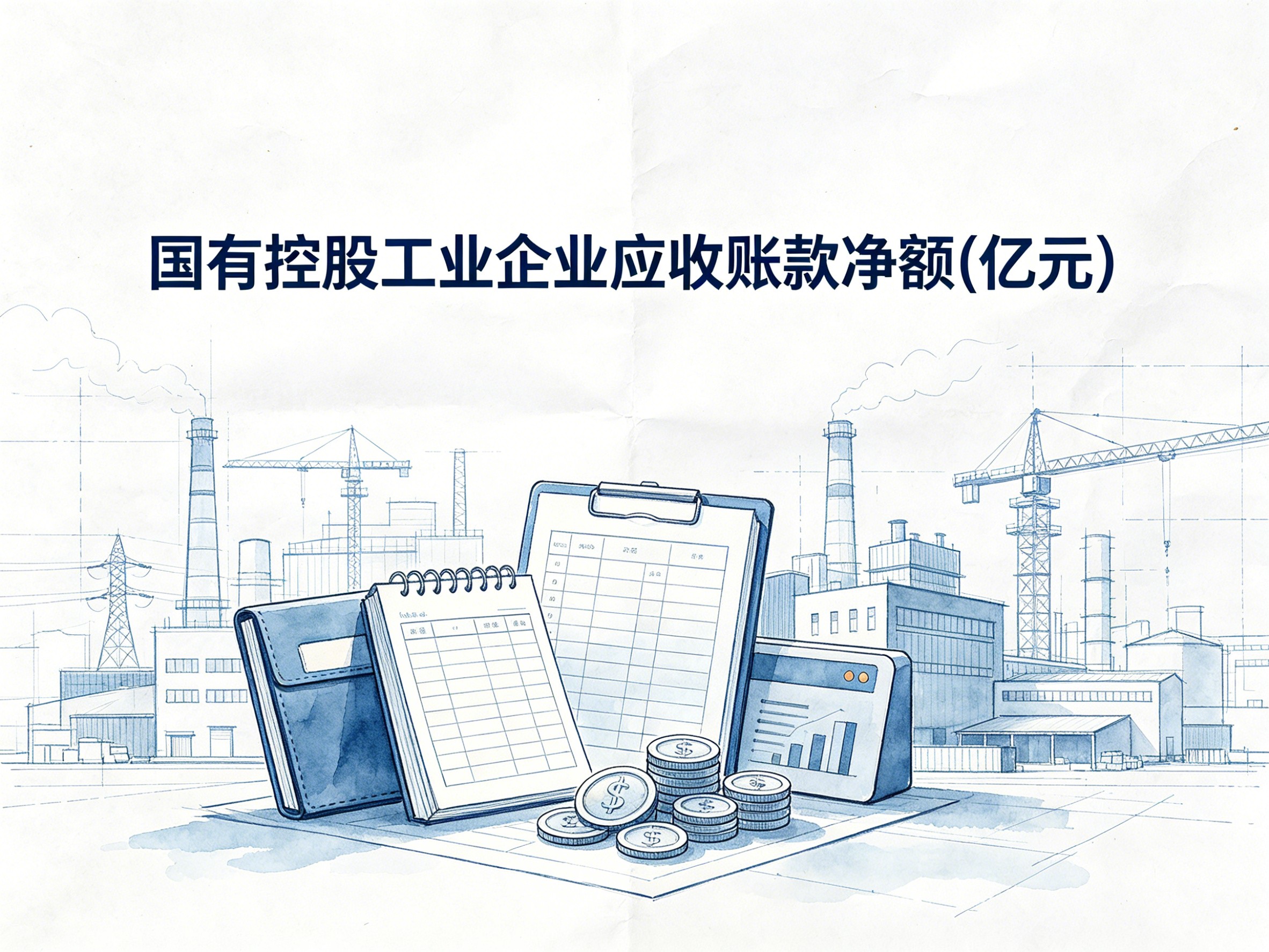 2000-2024年中国国有控股工业企业应收账款净额数据集